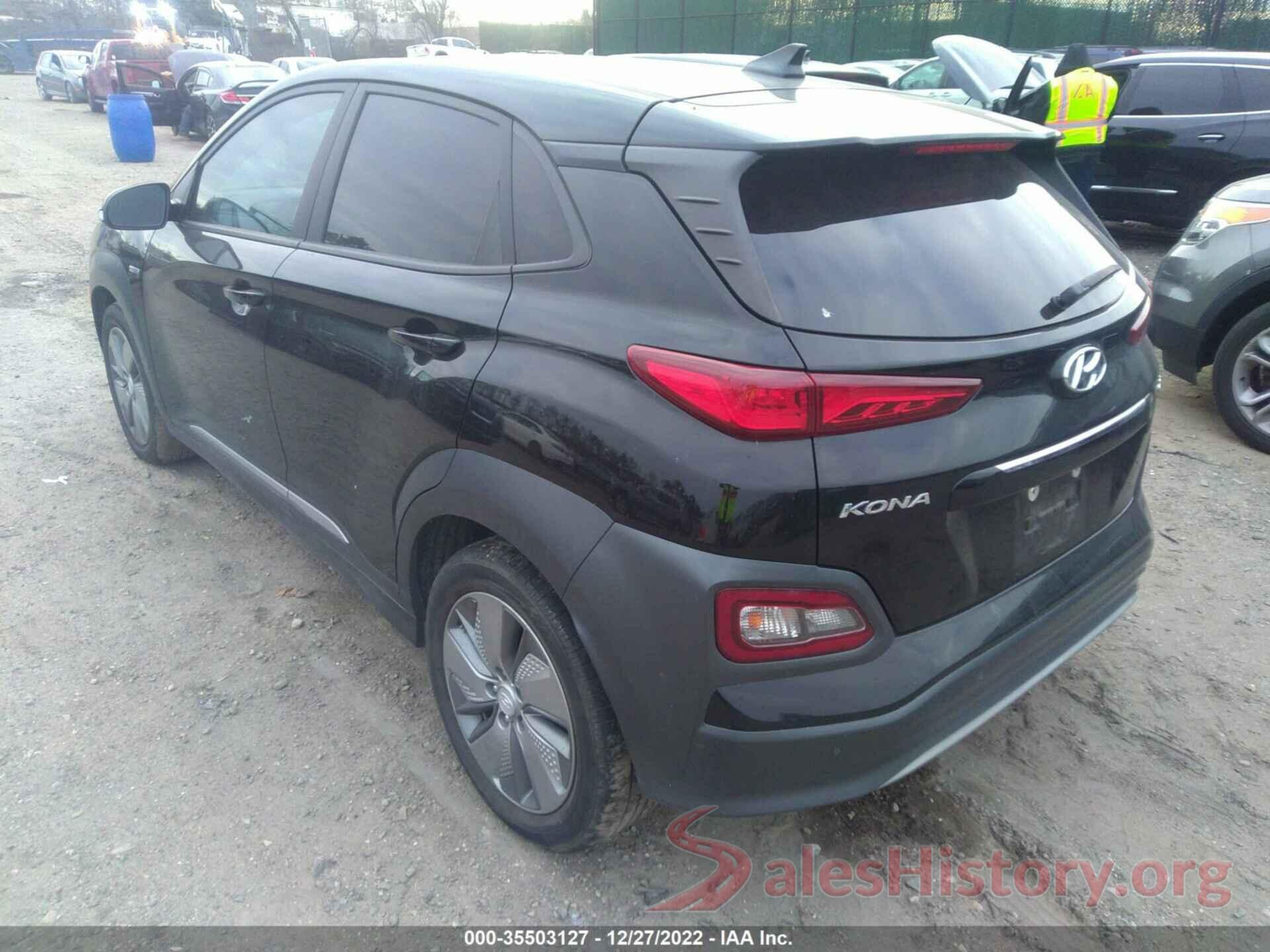 KM8K53AGXKU050371 2019 HYUNDAI KONA EV