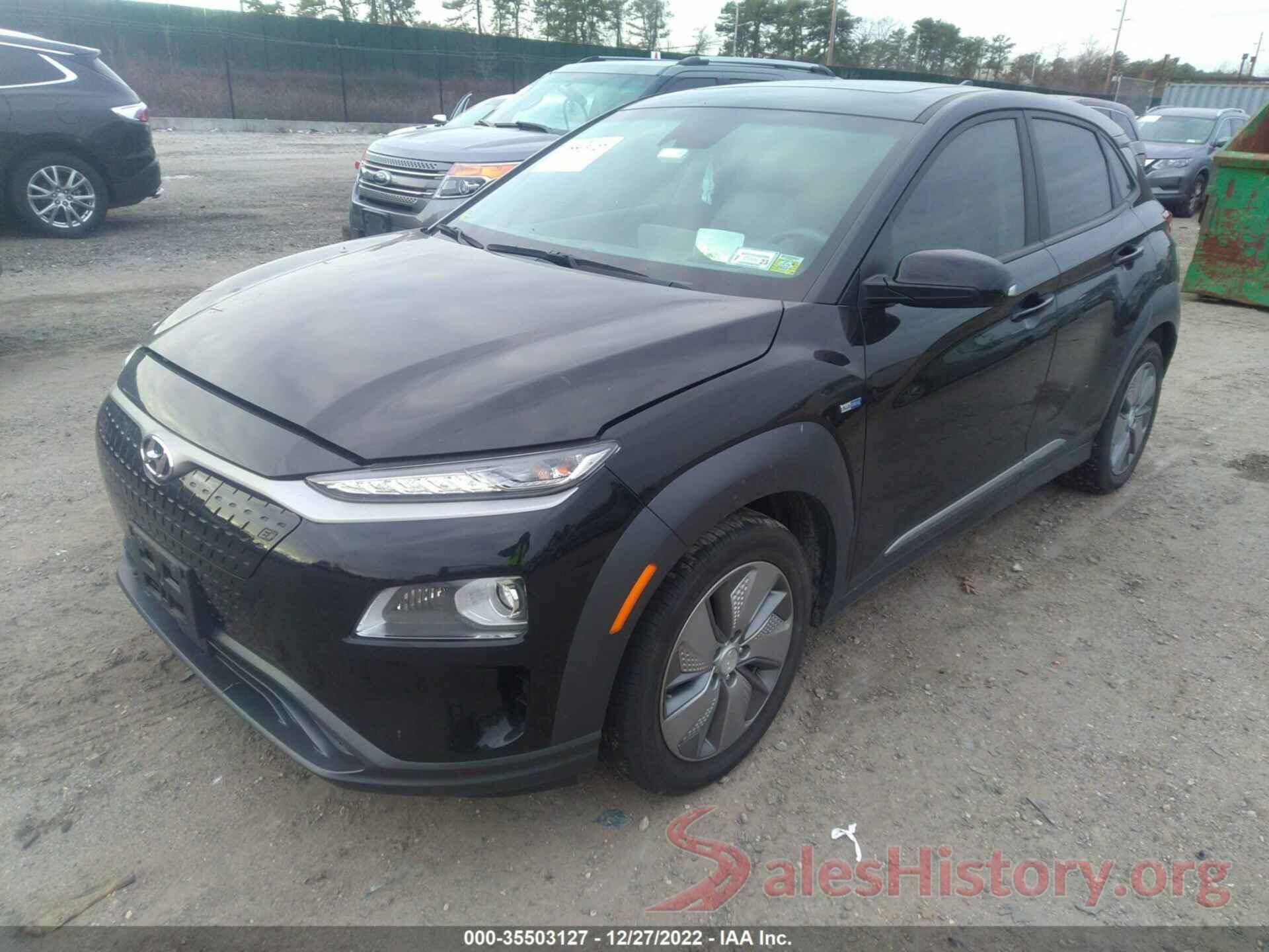 KM8K53AGXKU050371 2019 HYUNDAI KONA EV