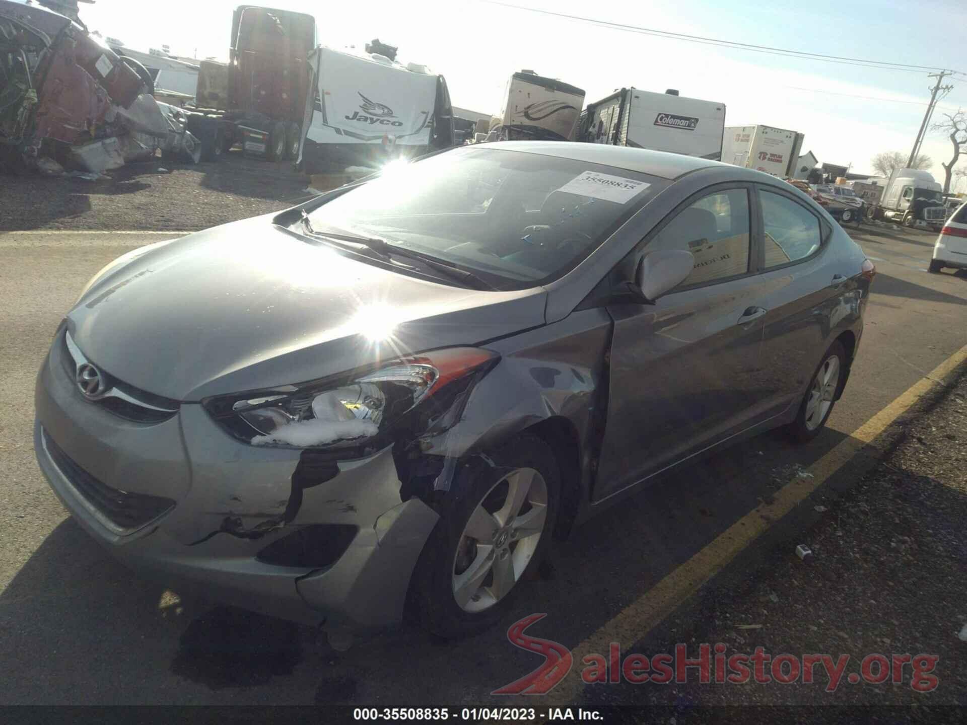 KMHDH4AE3DU975727 2013 HYUNDAI ELANTRA