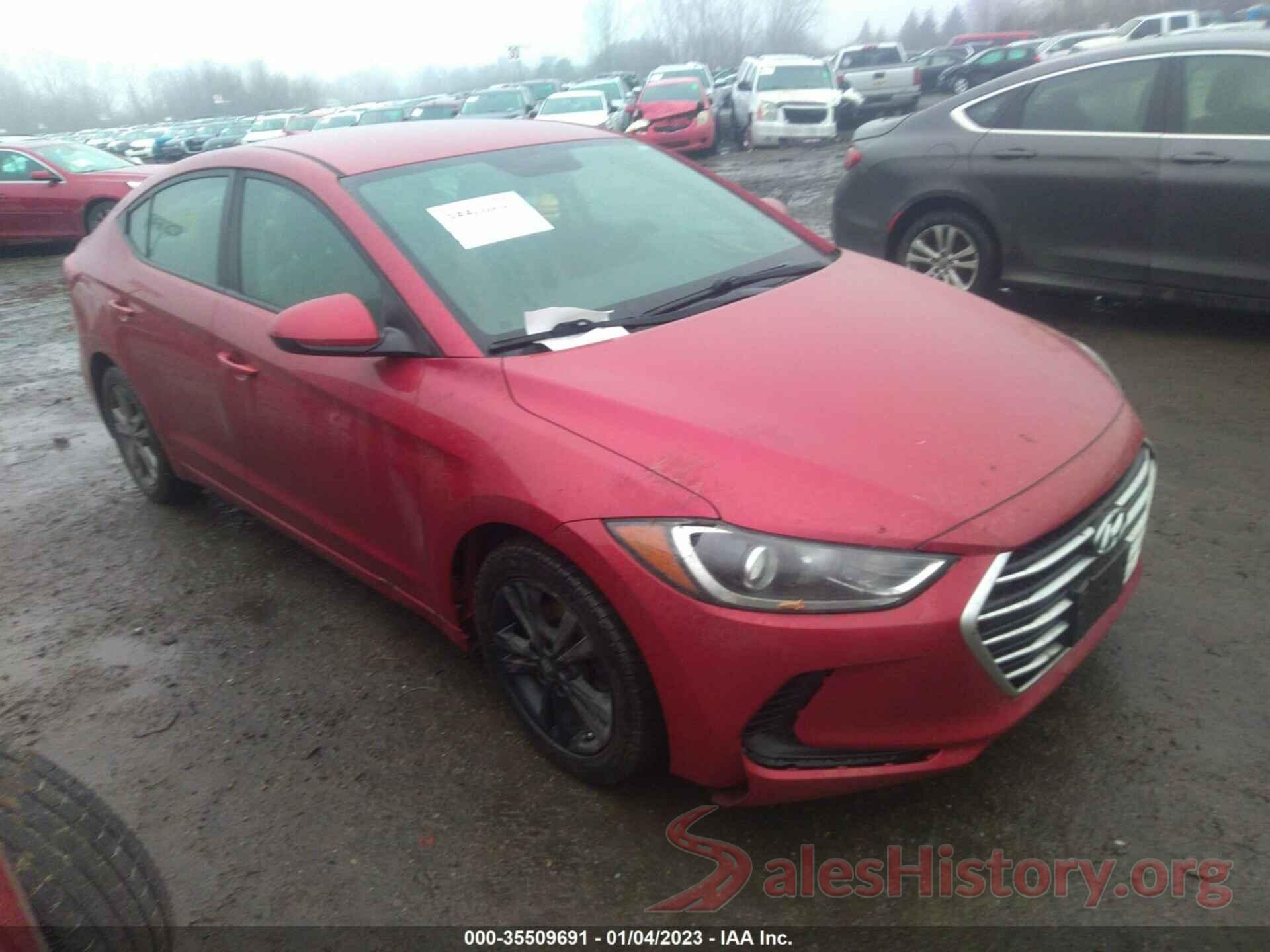 5NPD84LF9JH250536 2018 HYUNDAI ELANTRA