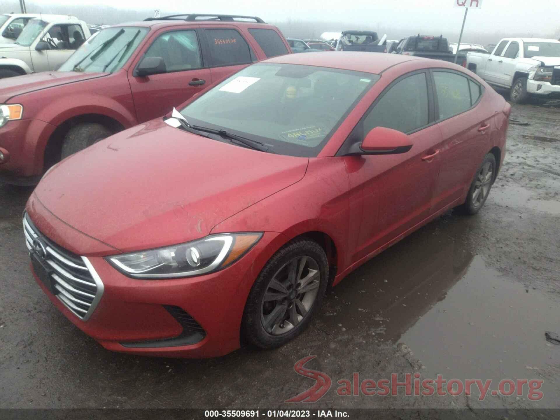 5NPD84LF9JH250536 2018 HYUNDAI ELANTRA