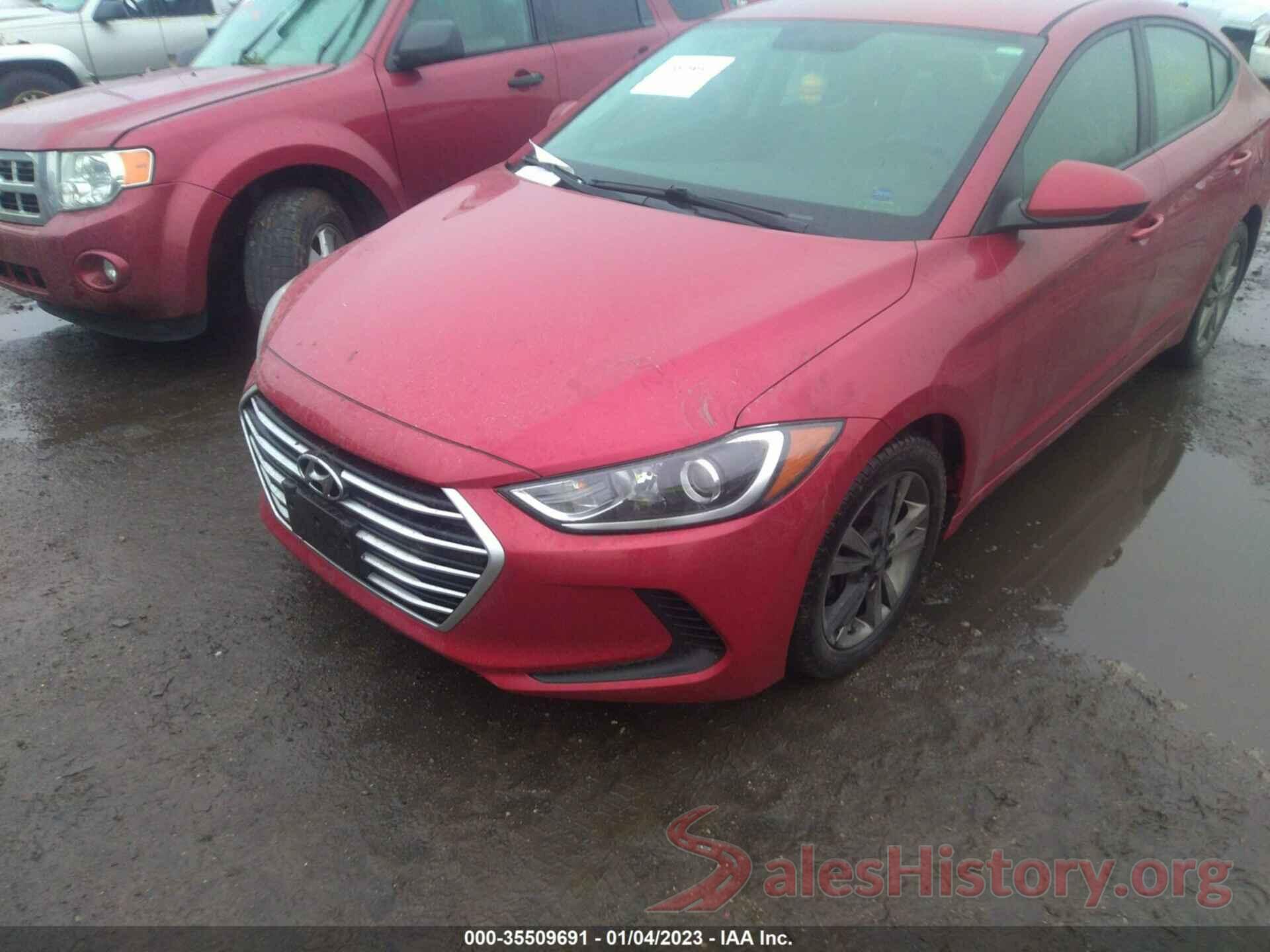 5NPD84LF9JH250536 2018 HYUNDAI ELANTRA