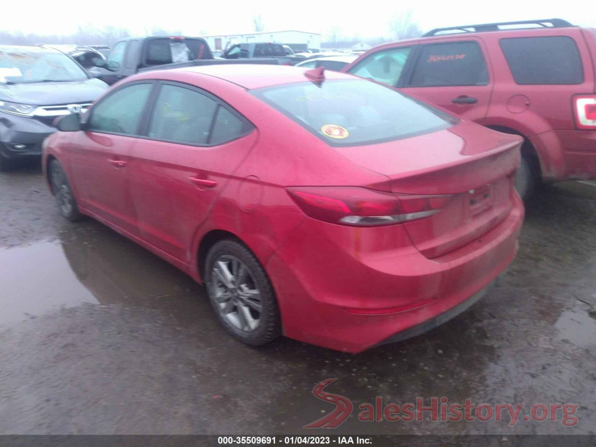 5NPD84LF9JH250536 2018 HYUNDAI ELANTRA