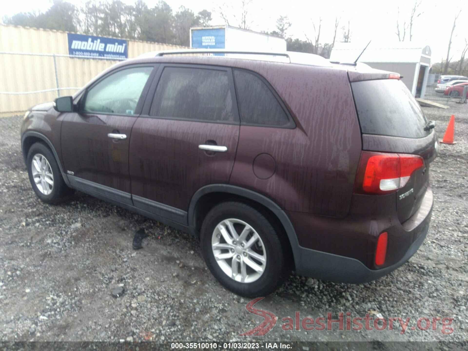 5XYKTDA78FG591216 2015 KIA SORENTO