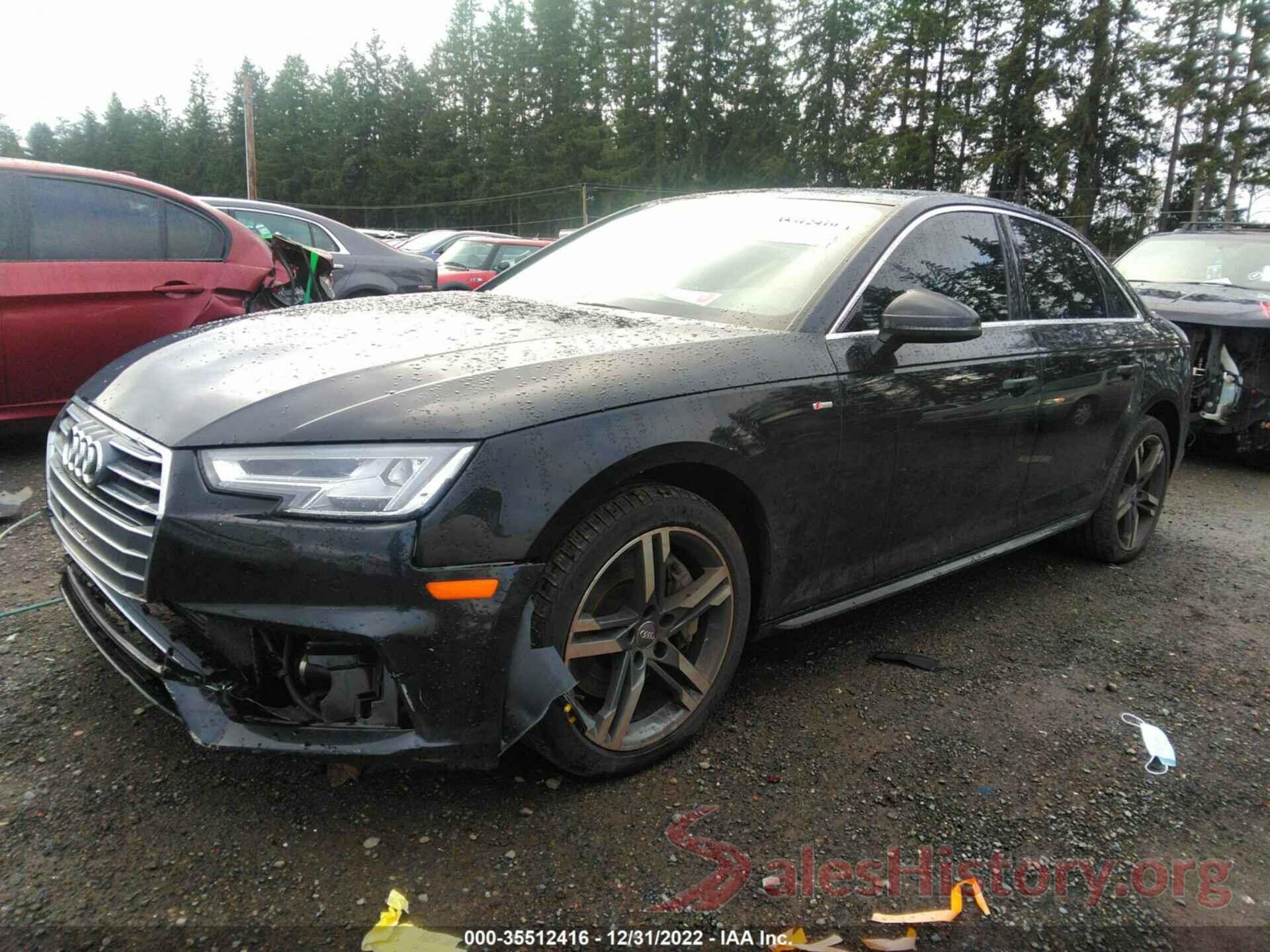 WAUENAF49JA048807 2018 AUDI A4