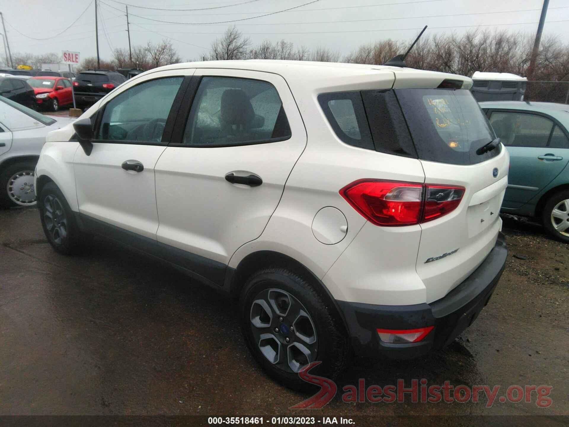 MAJ3S2FEXMC410921 2021 FORD ECOSPORT