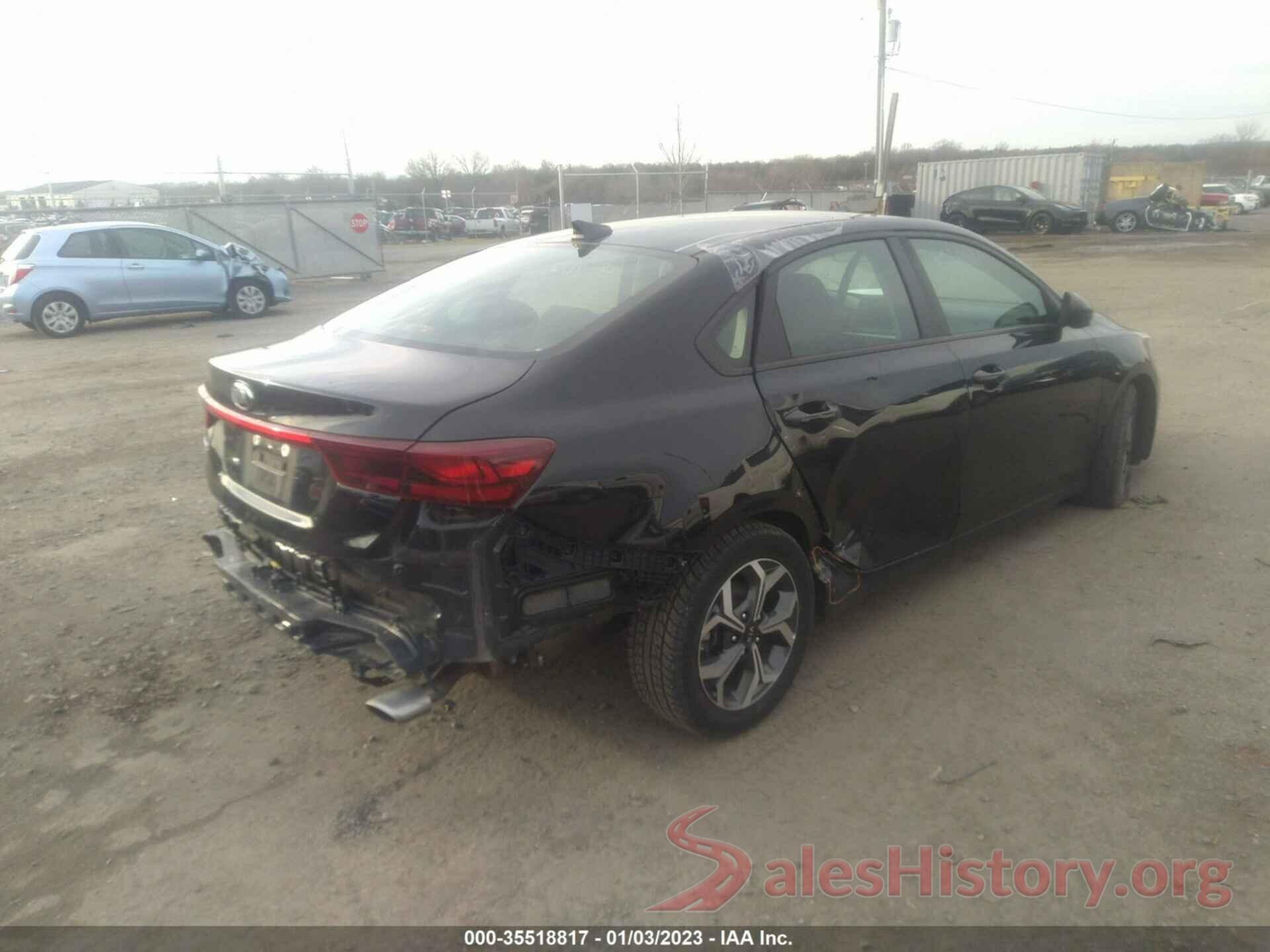 3KPF24AD2KE105646 2019 KIA FORTE