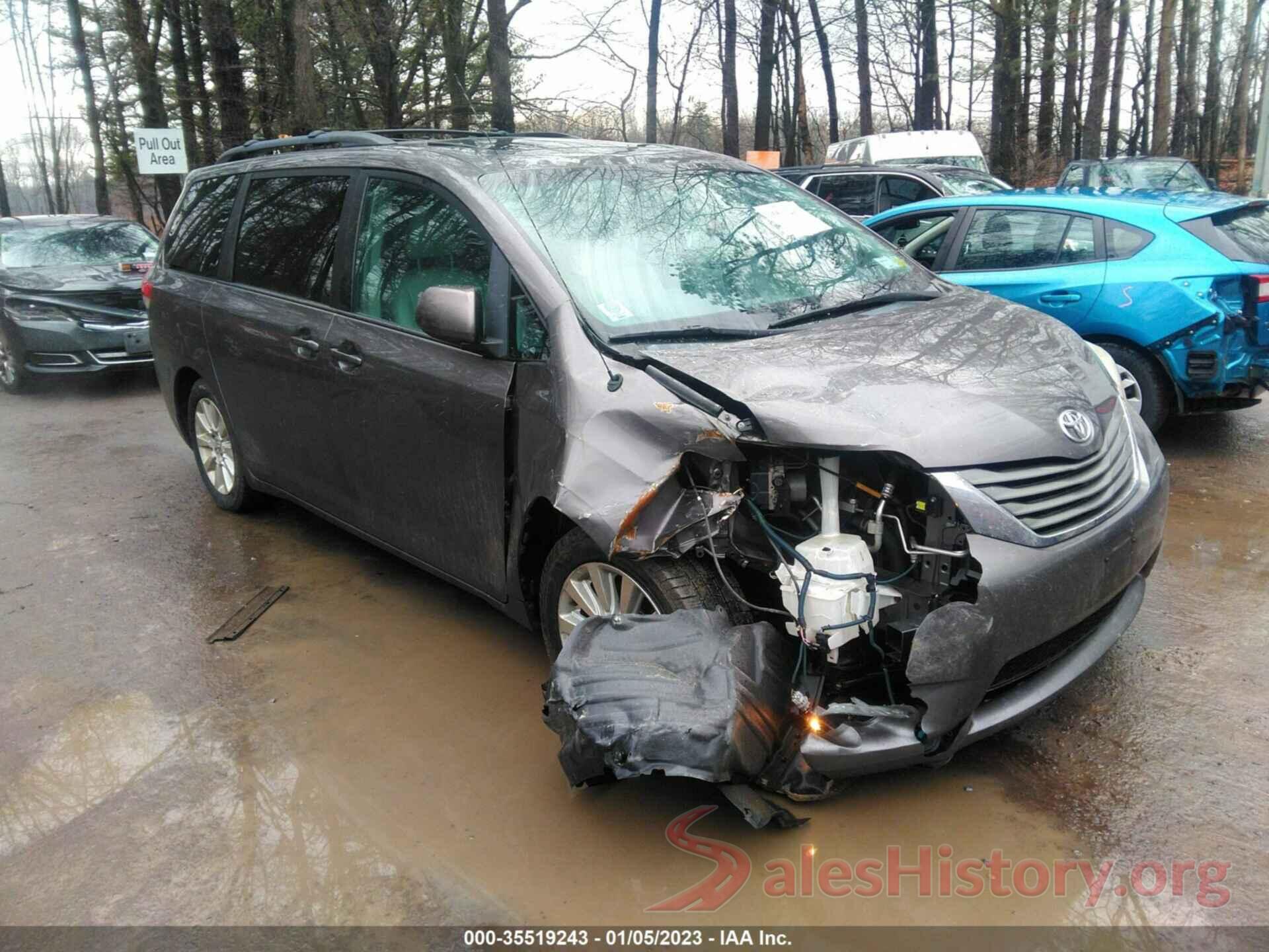 5TDDK3DCXDS065751 2013 TOYOTA SIENNA