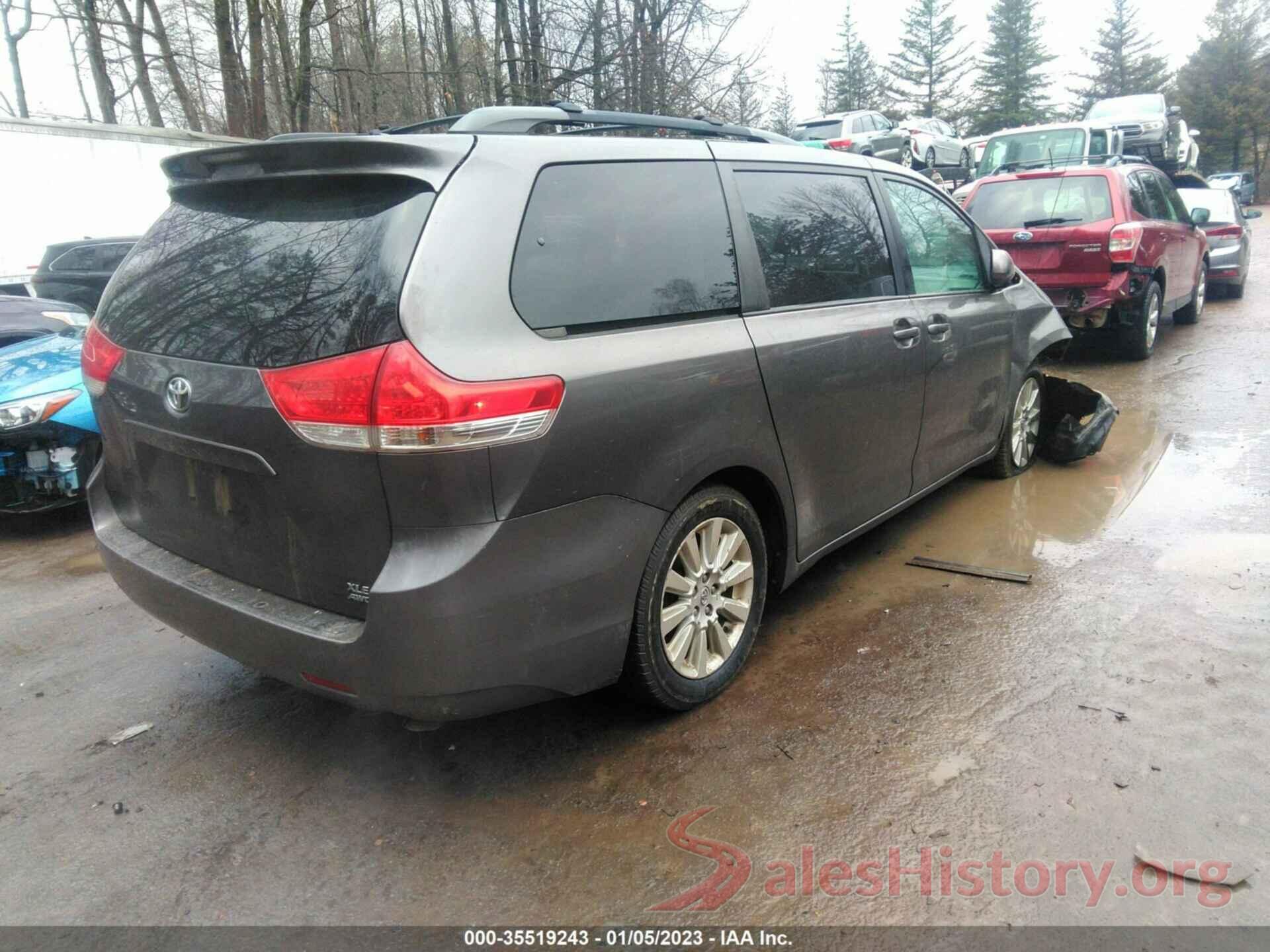 5TDDK3DCXDS065751 2013 TOYOTA SIENNA