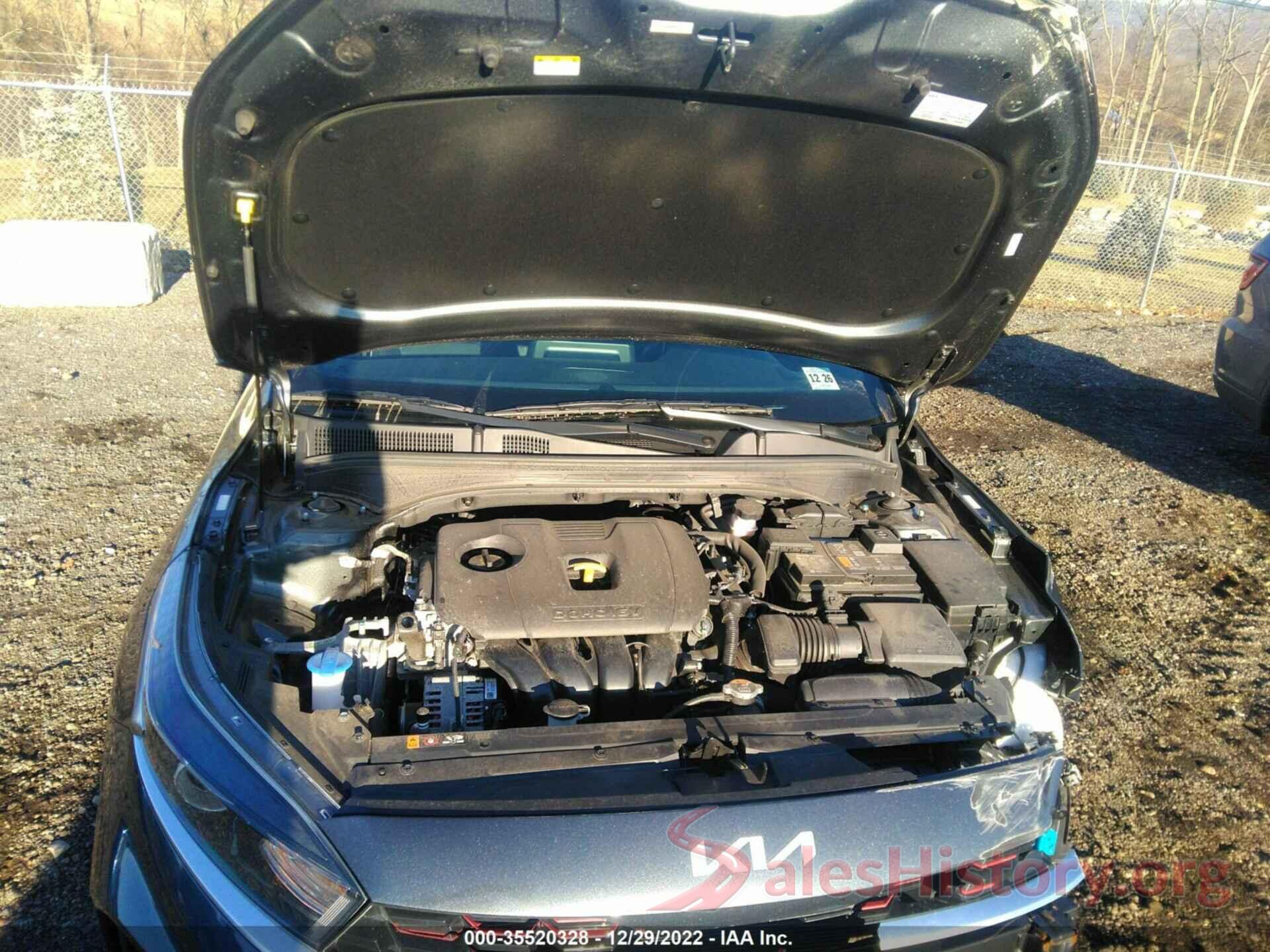 3KPF54AD2NE434827 2022 KIA FORTE