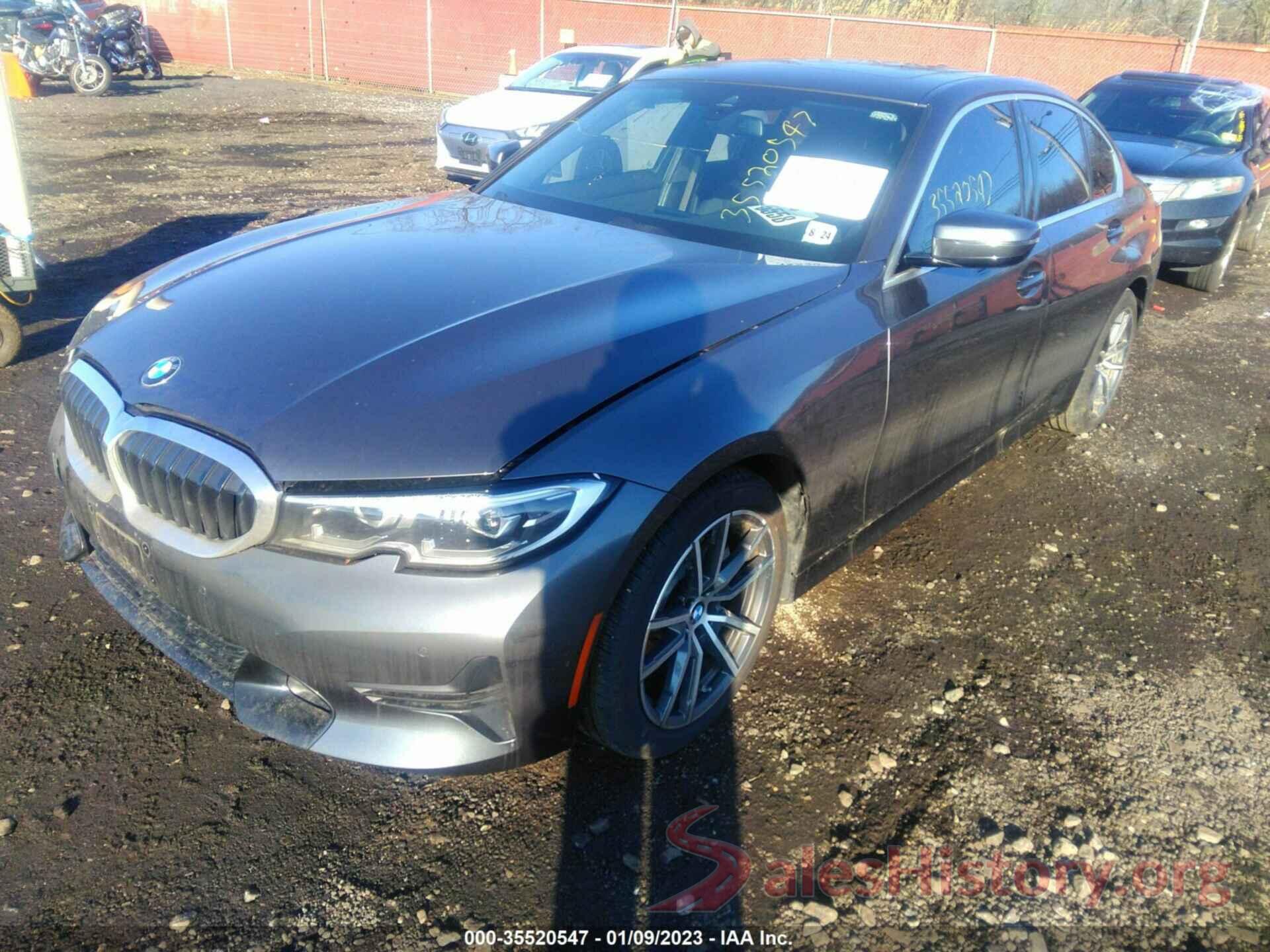 3MW5R7J52K8B02534 2019 BMW 3 SERIES