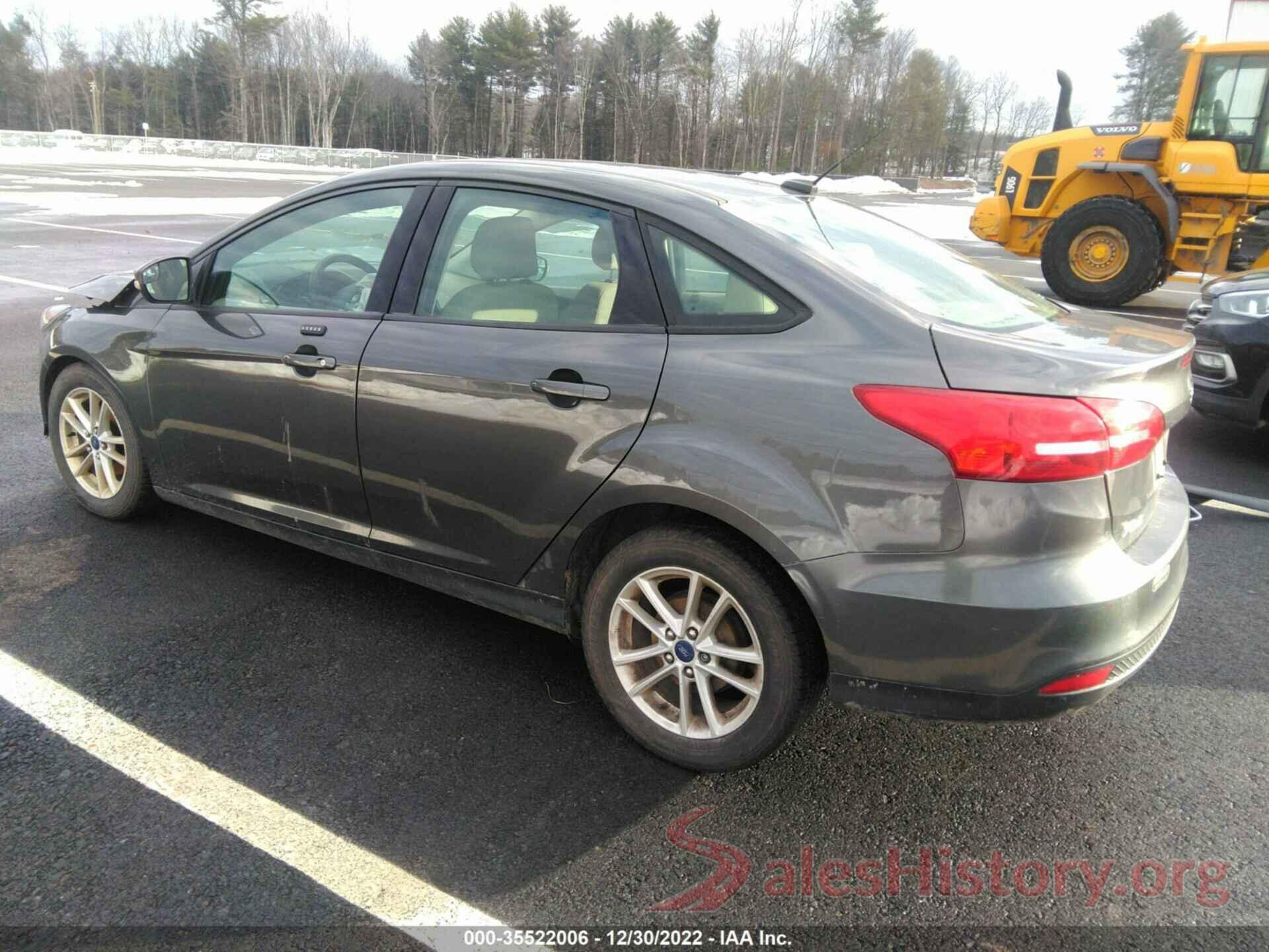 1FADP3F27JL225965 2018 FORD FOCUS