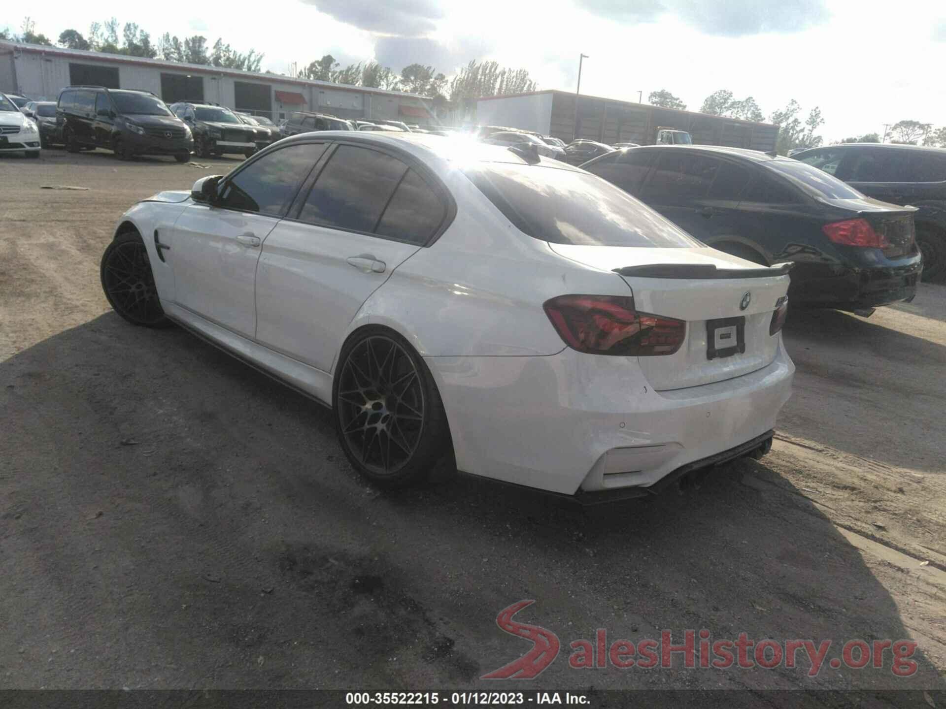 WBS8M9C59J5J78876 2018 BMW M3