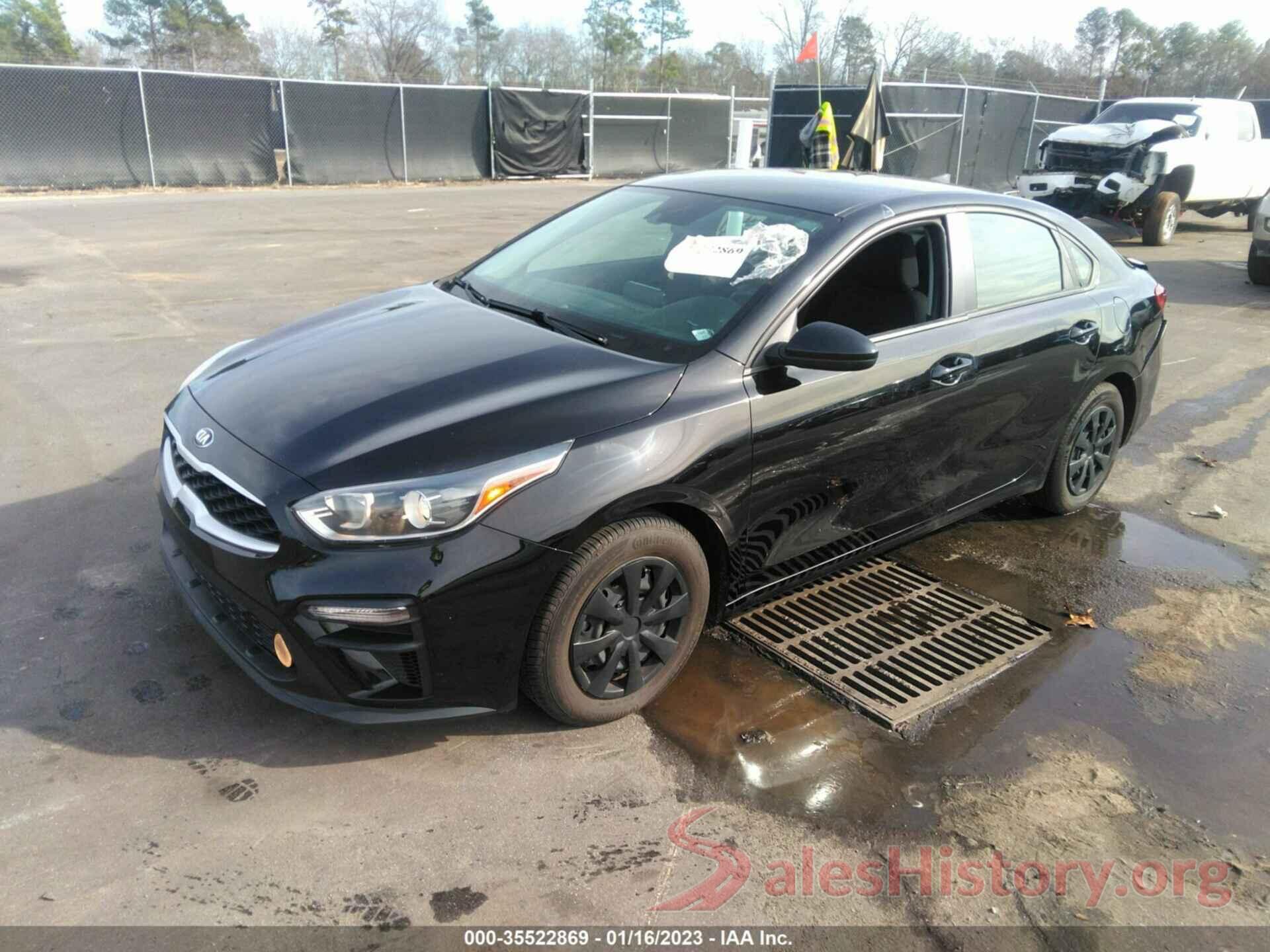 3KPF24AD7LE205632 2020 KIA FORTE