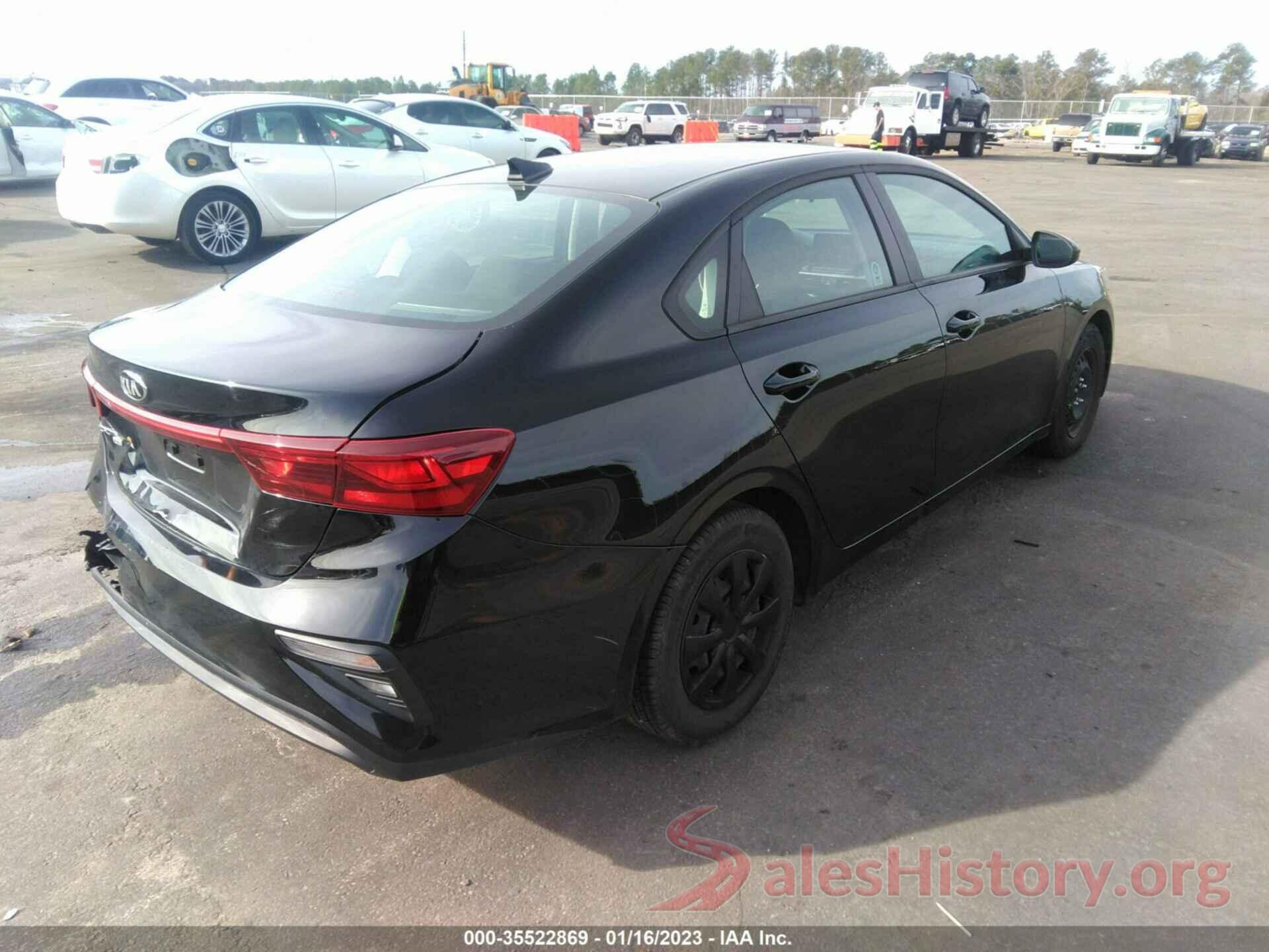 3KPF24AD7LE205632 2020 KIA FORTE