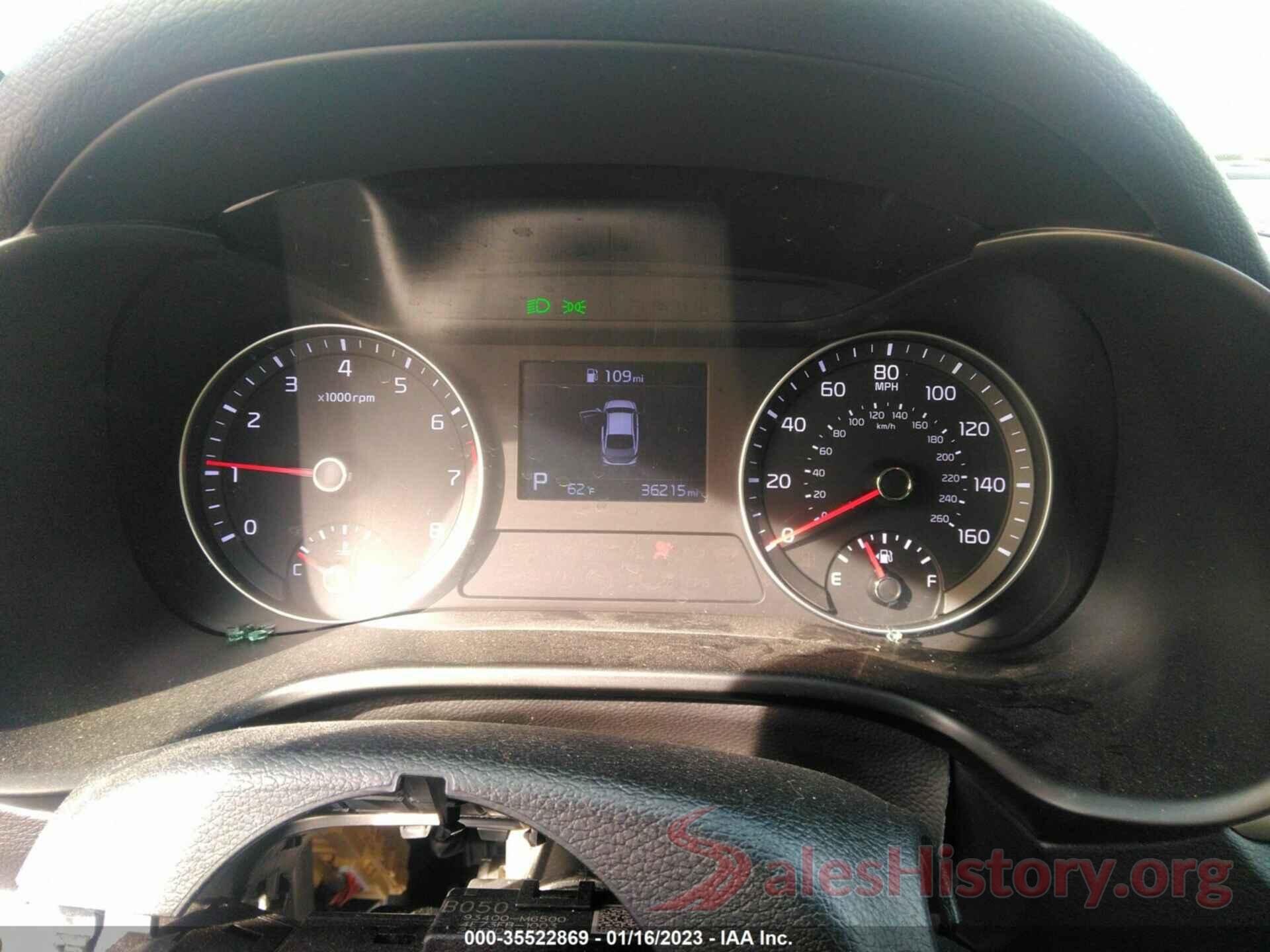 3KPF24AD7LE205632 2020 KIA FORTE