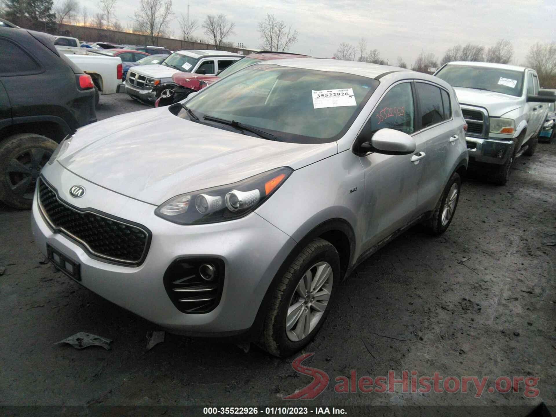 KNDPMCAC0J7419763 2018 KIA SPORTAGE