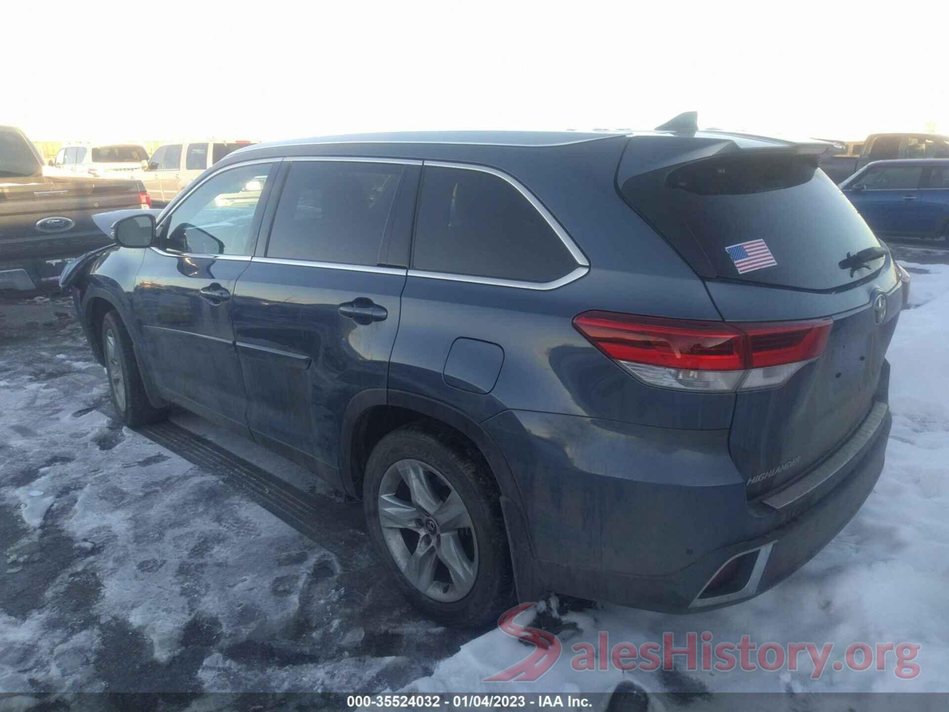 5TDDZRFH6HS429158 2017 TOYOTA HIGHLANDER