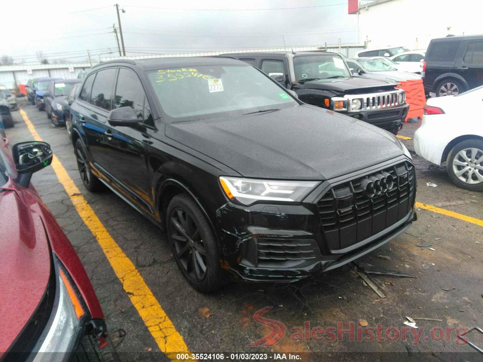 WA1LXBF72ND005963 2022 AUDI Q7