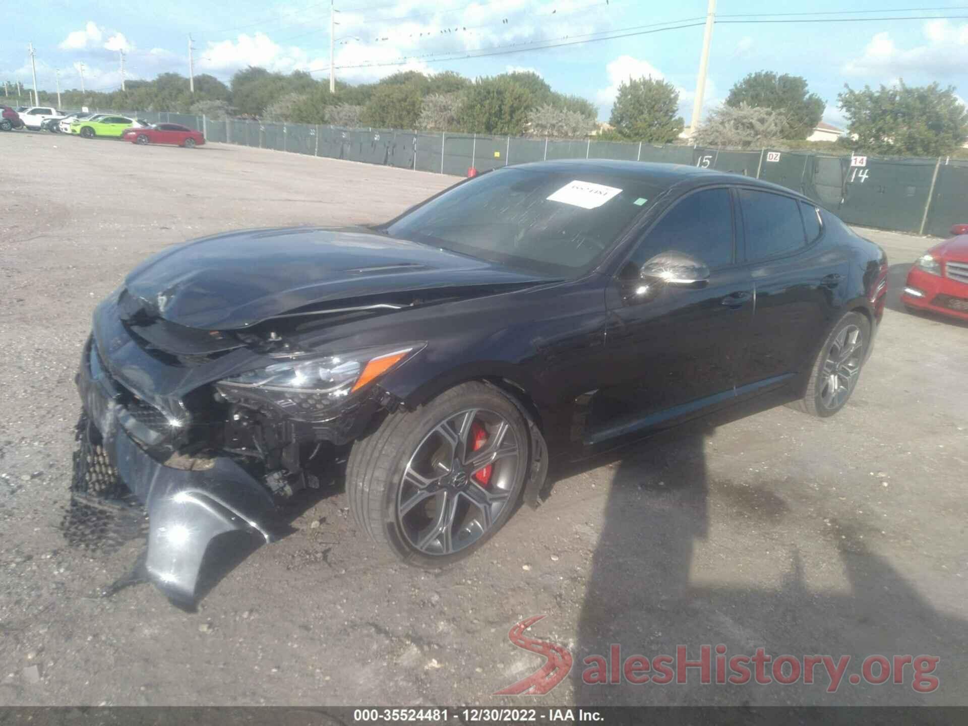 KNAE45LC8J6033479 2018 KIA STINGER