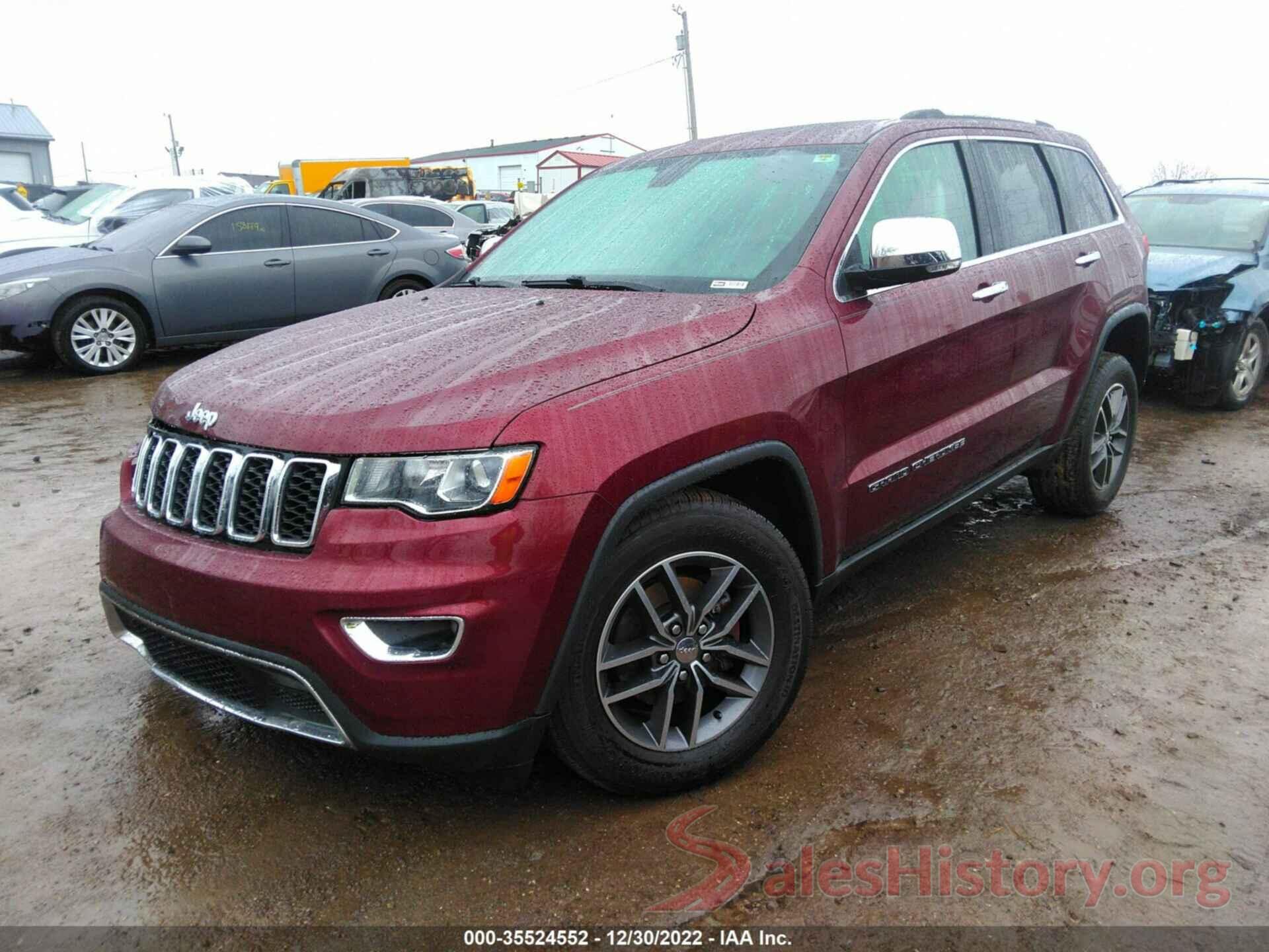 1C4RJFBGXHC808318 2017 JEEP GRAND CHEROKEE