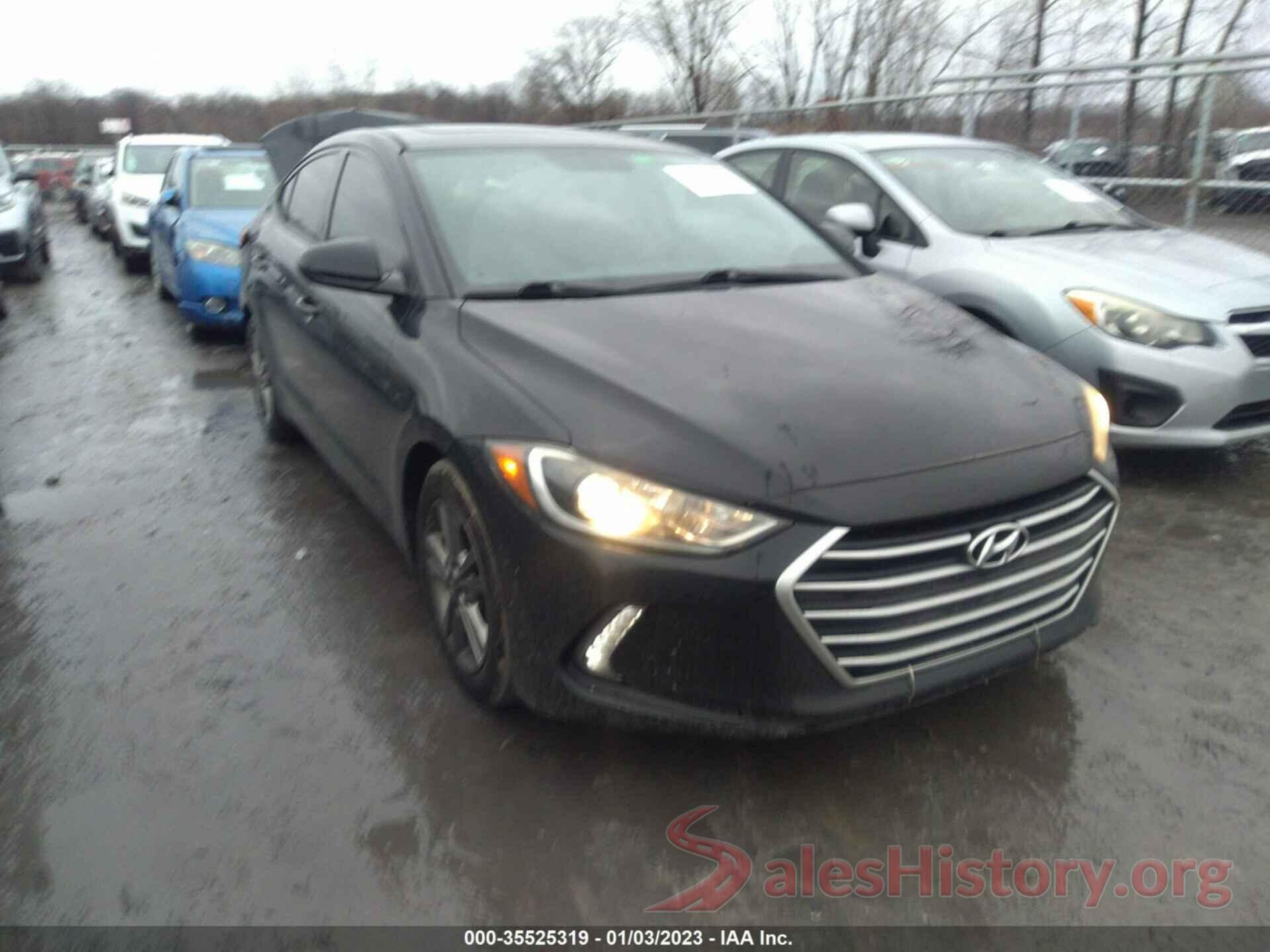 5NPD84LF9HH142251 2017 HYUNDAI ELANTRA