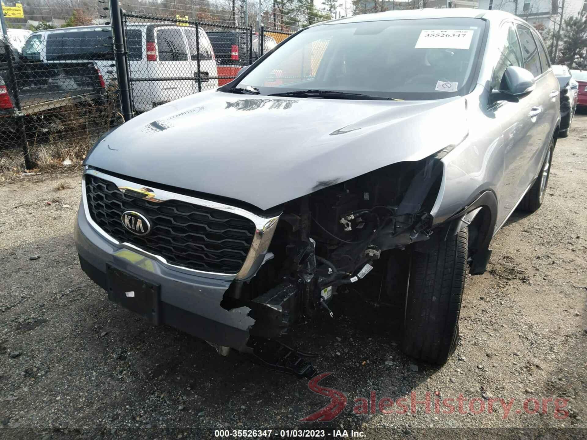 5XYPG4A34LG663824 2020 KIA SORENTO