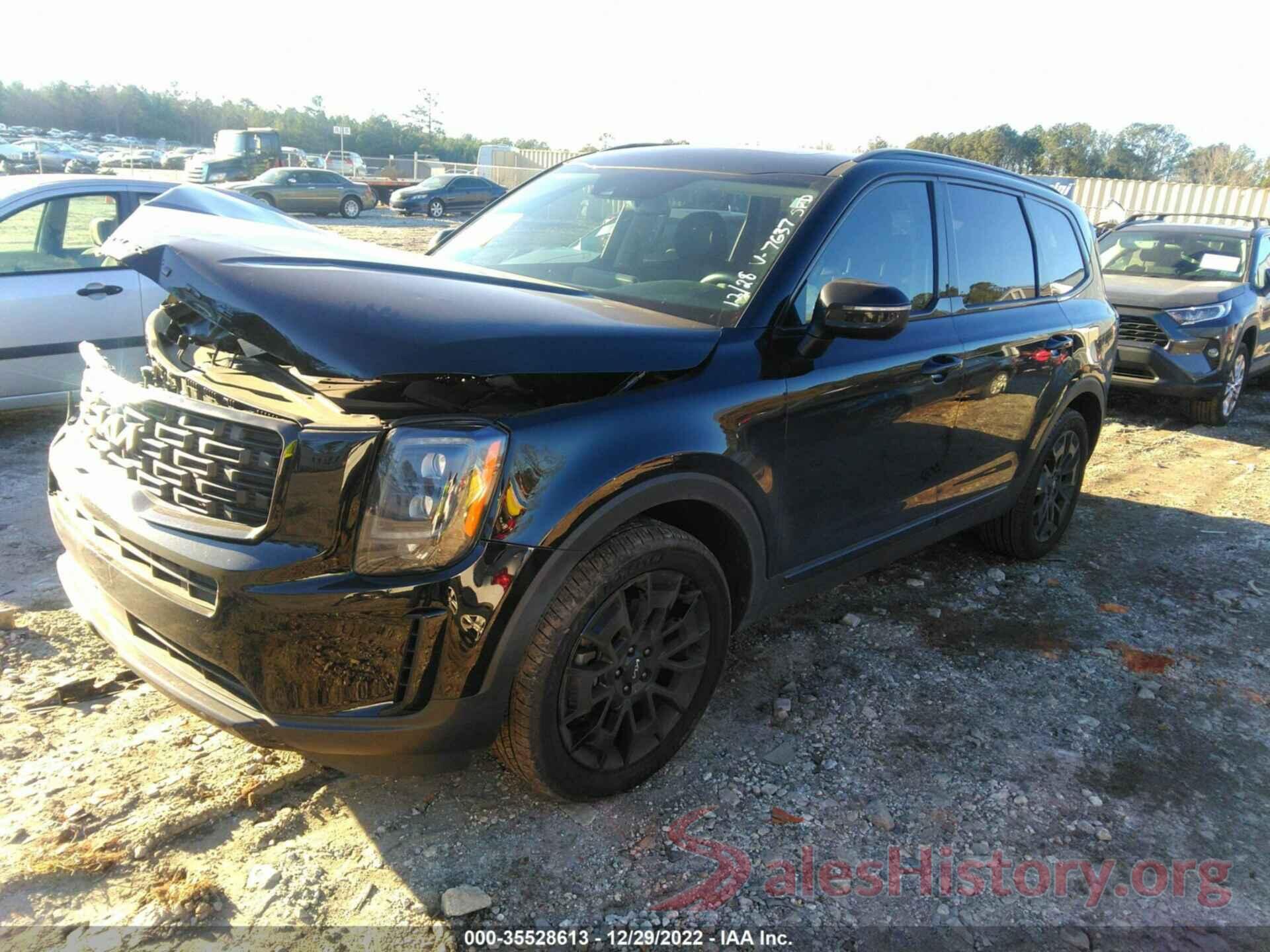 5XYP3DHC3NG257635 2022 KIA TELLURIDE