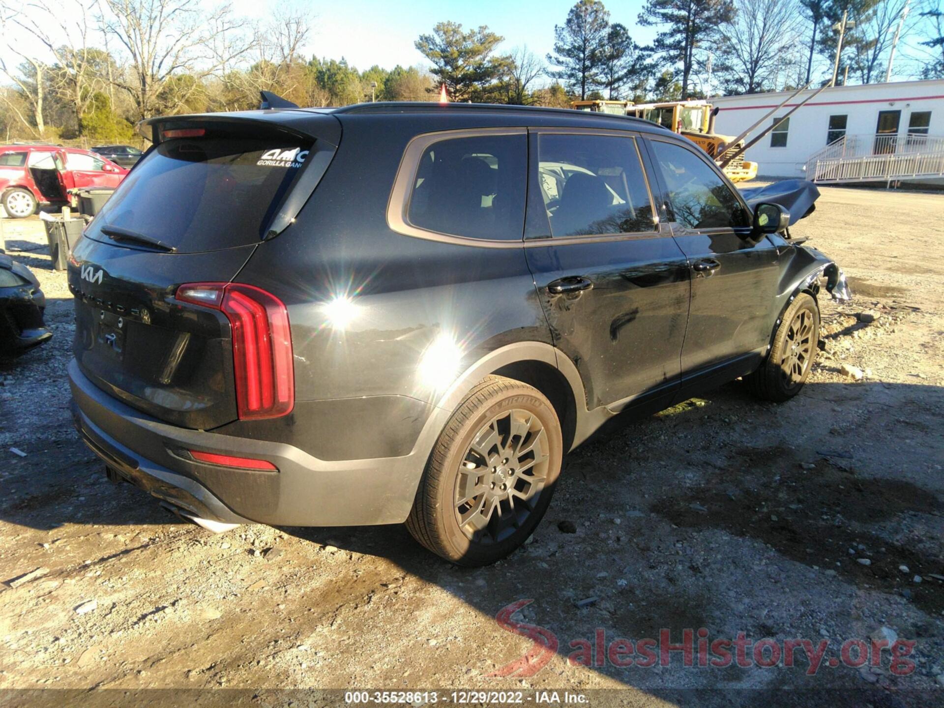 5XYP3DHC3NG257635 2022 KIA TELLURIDE