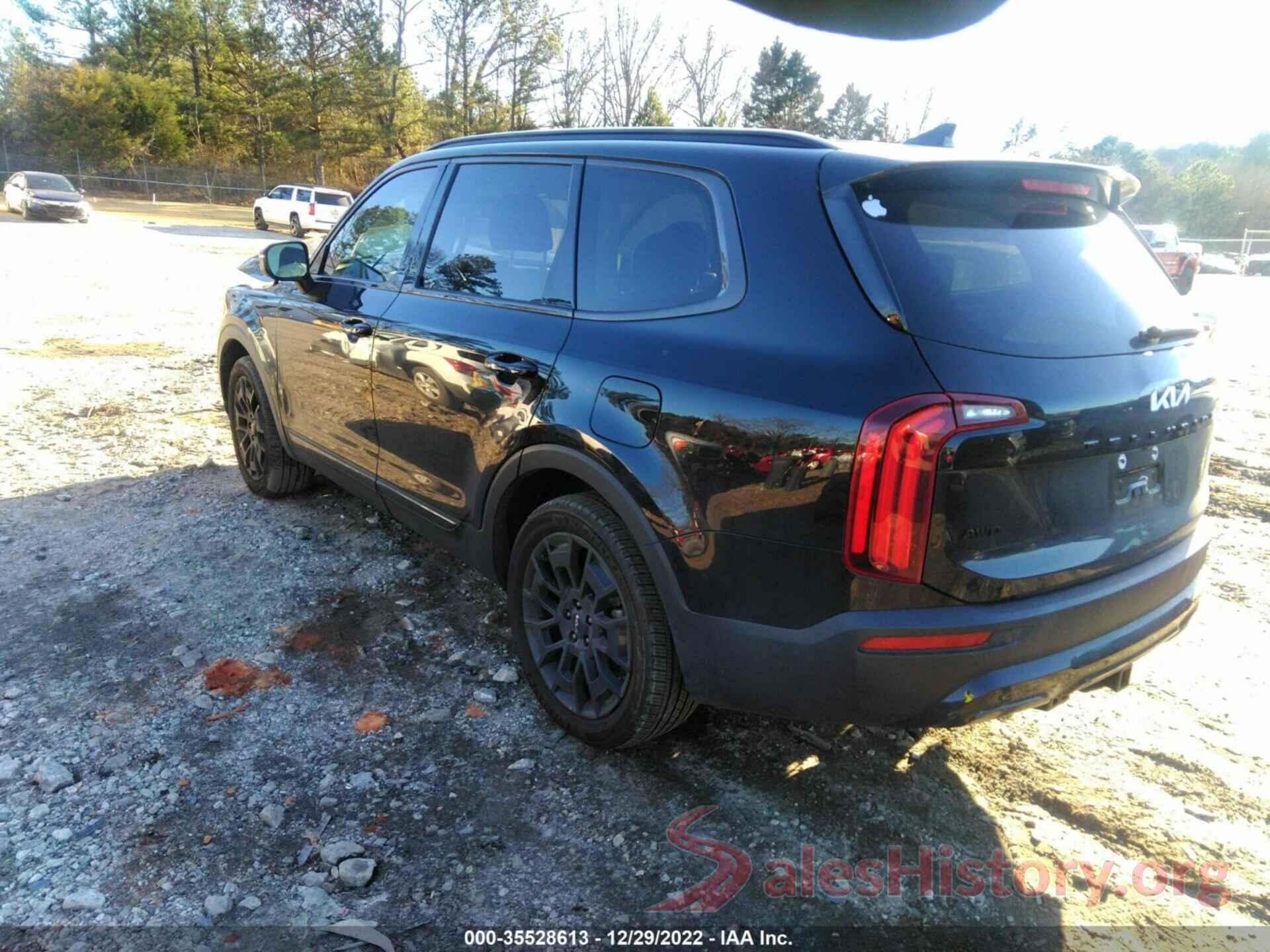 5XYP3DHC3NG257635 2022 KIA TELLURIDE