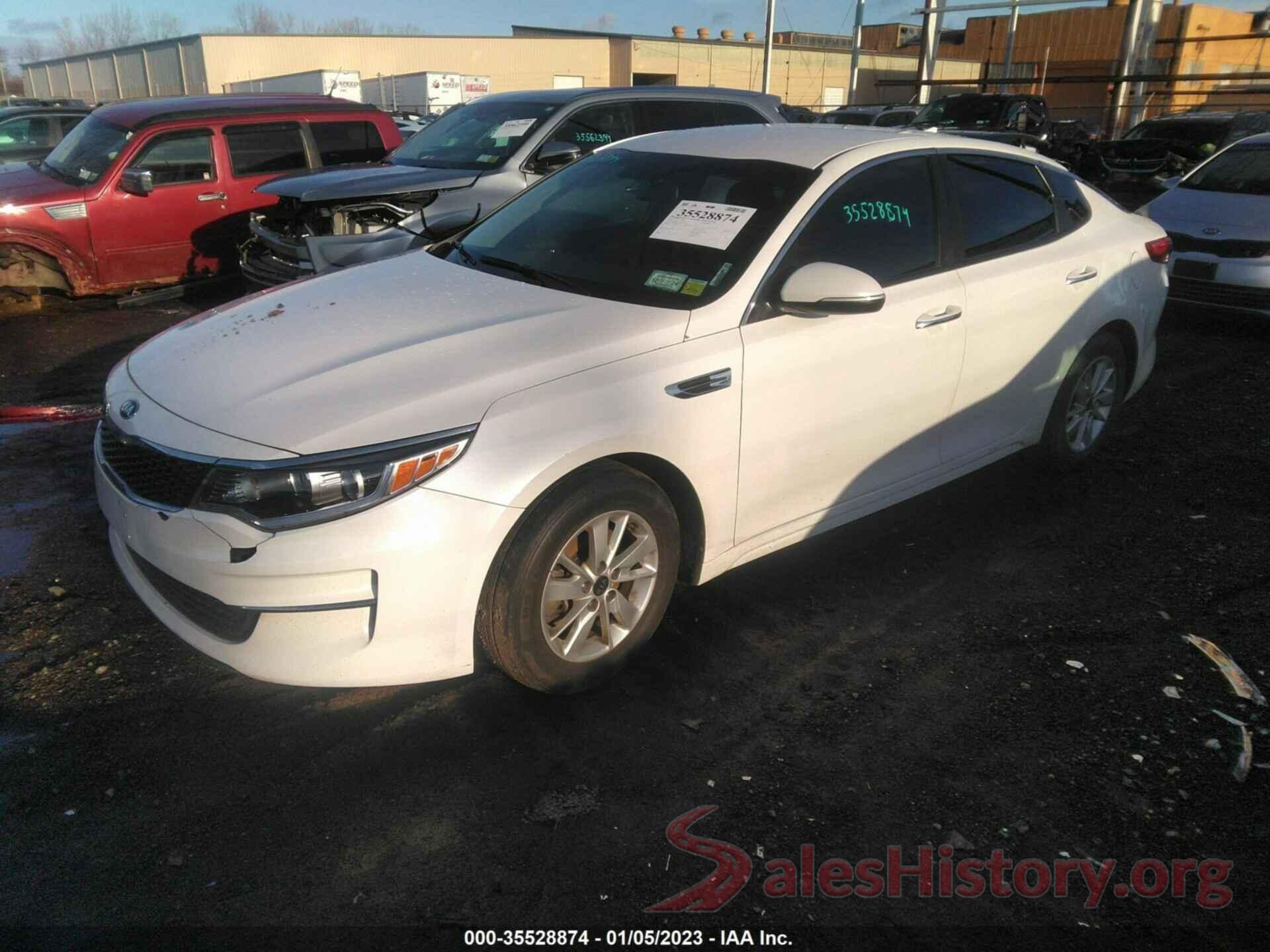 KNAGT4L37H5179166 2017 KIA OPTIMA