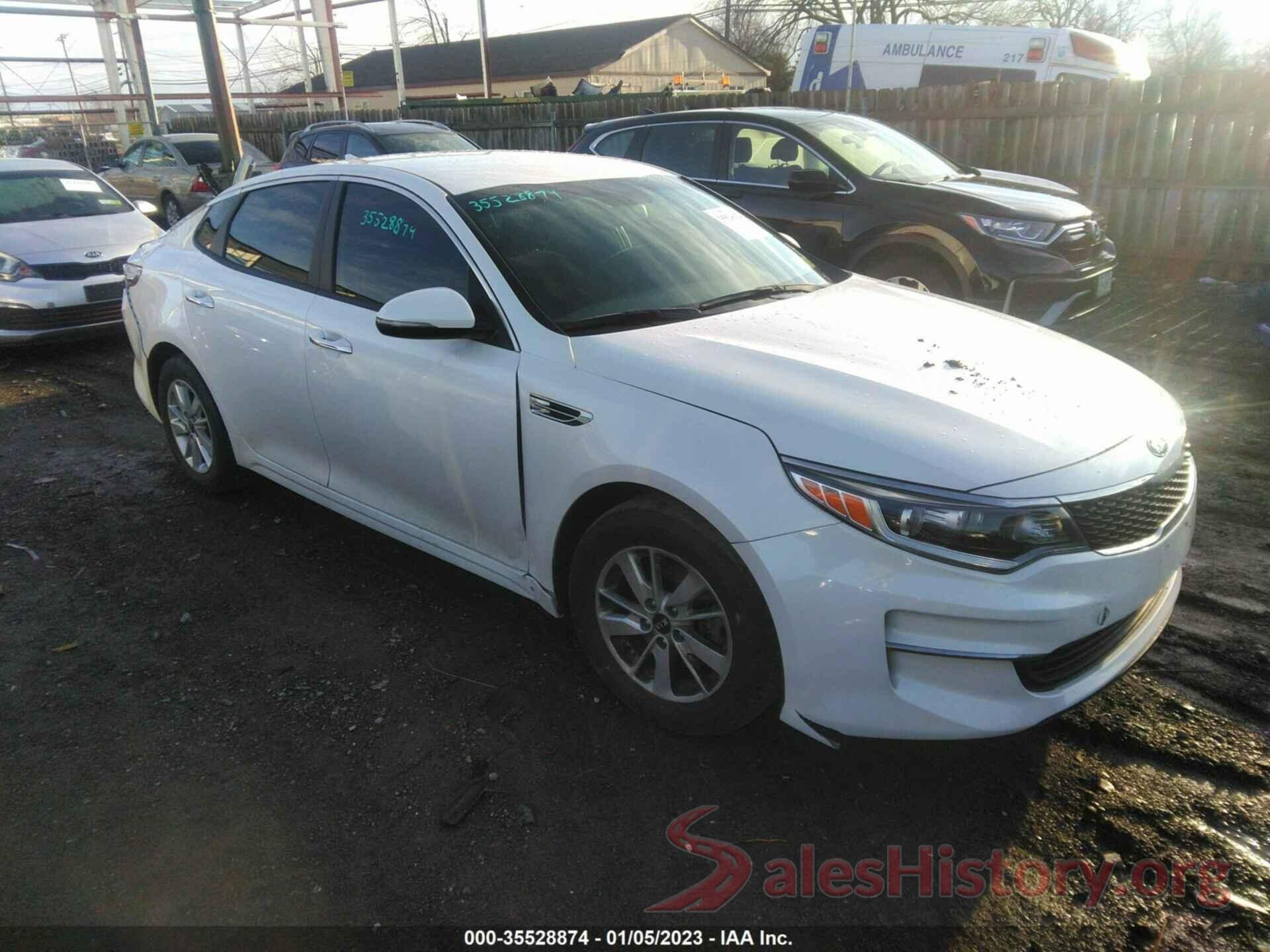 KNAGT4L37H5179166 2017 KIA OPTIMA