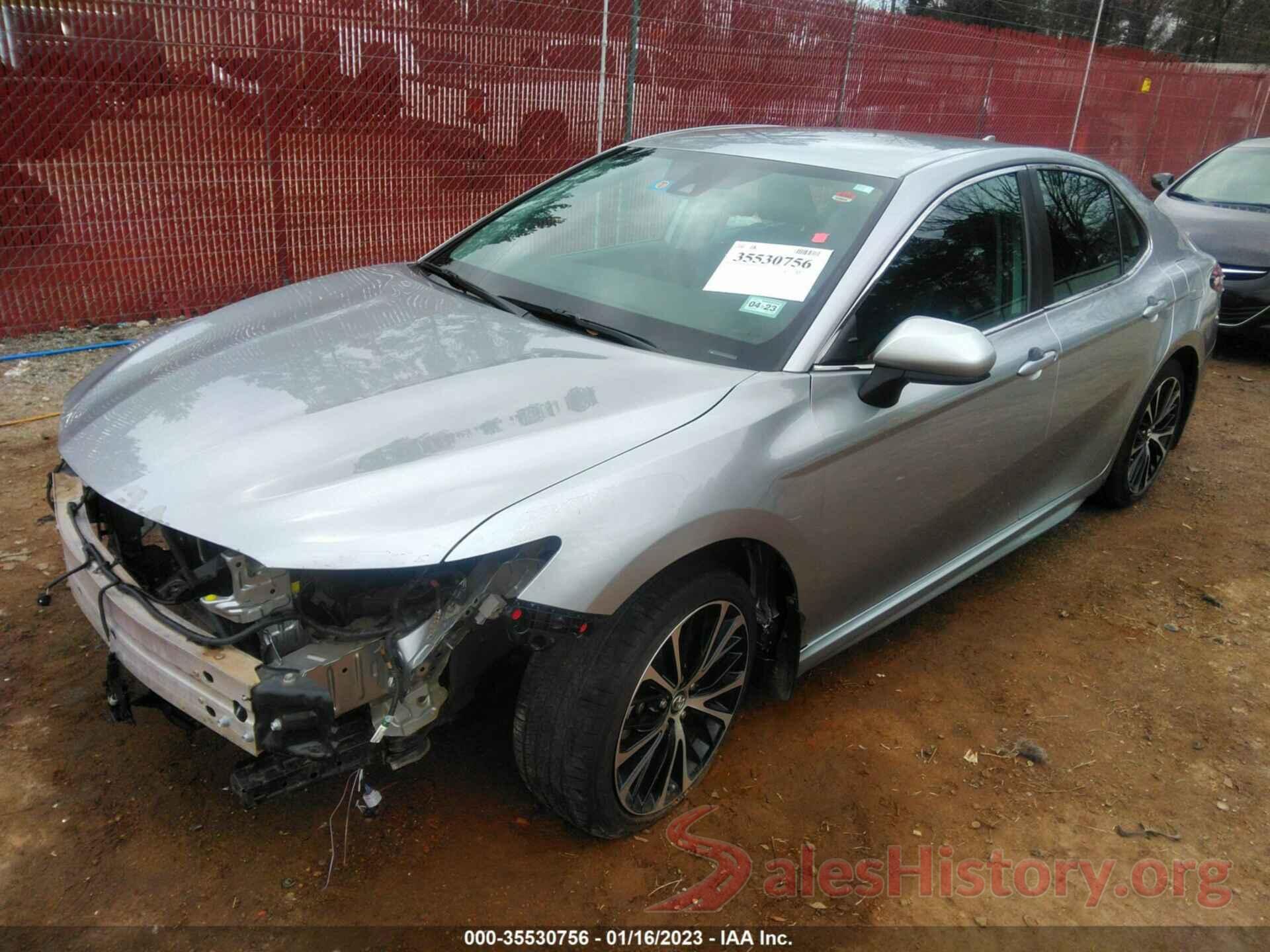 4T1B11HK3KU207989 2019 TOYOTA CAMRY