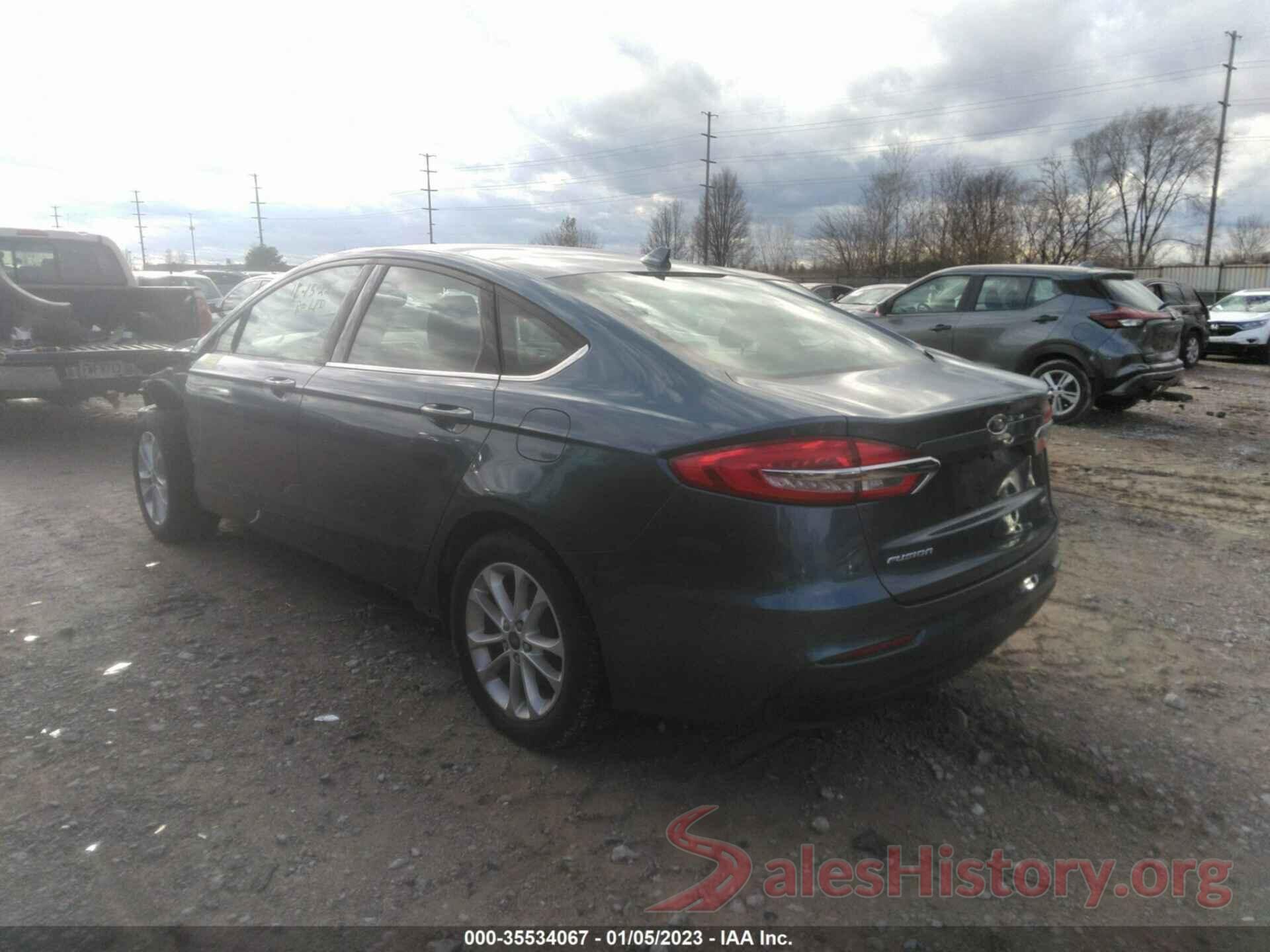 3FA6P0H76KR104699 2019 FORD FUSION