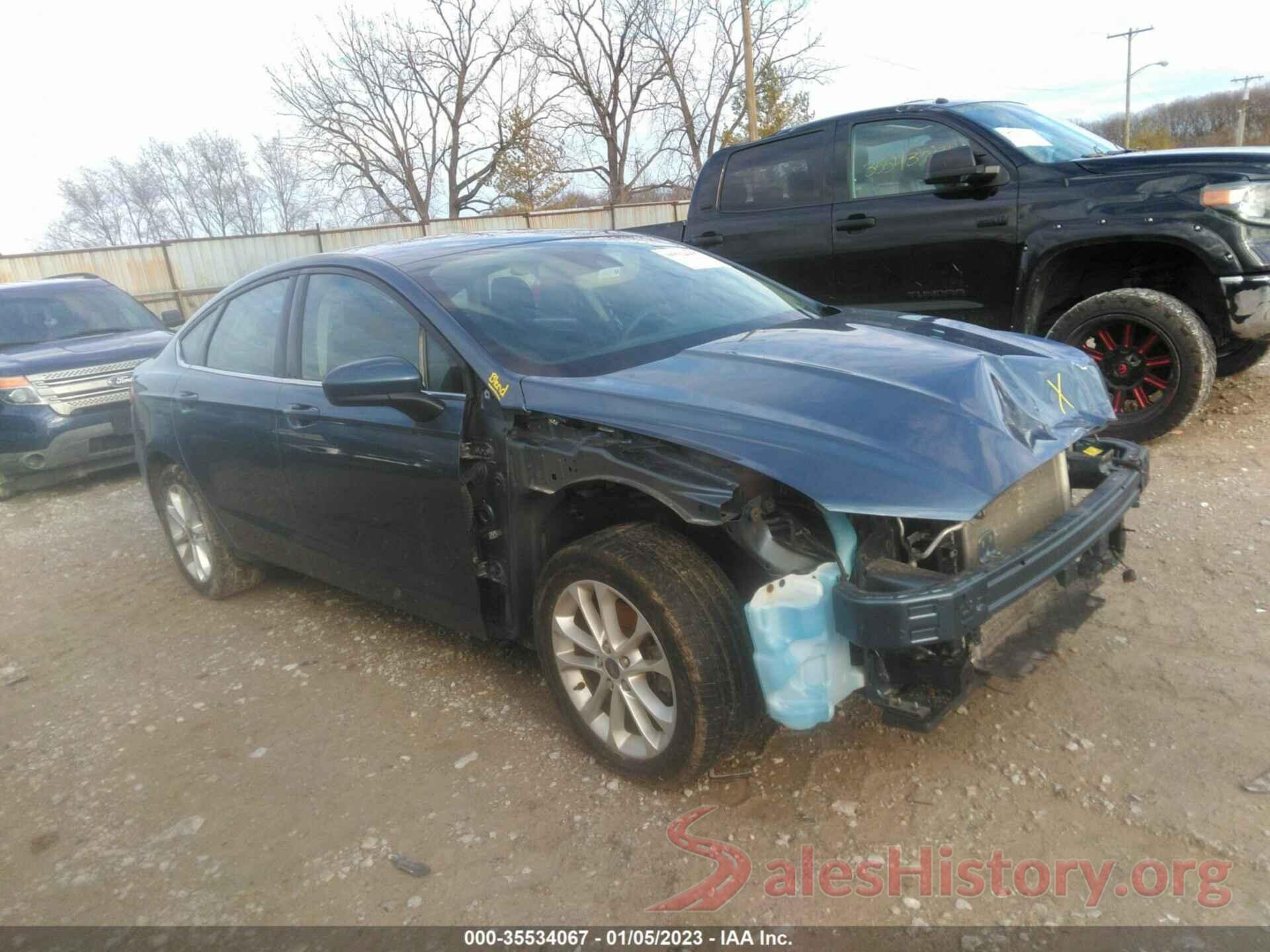 3FA6P0H76KR104699 2019 FORD FUSION