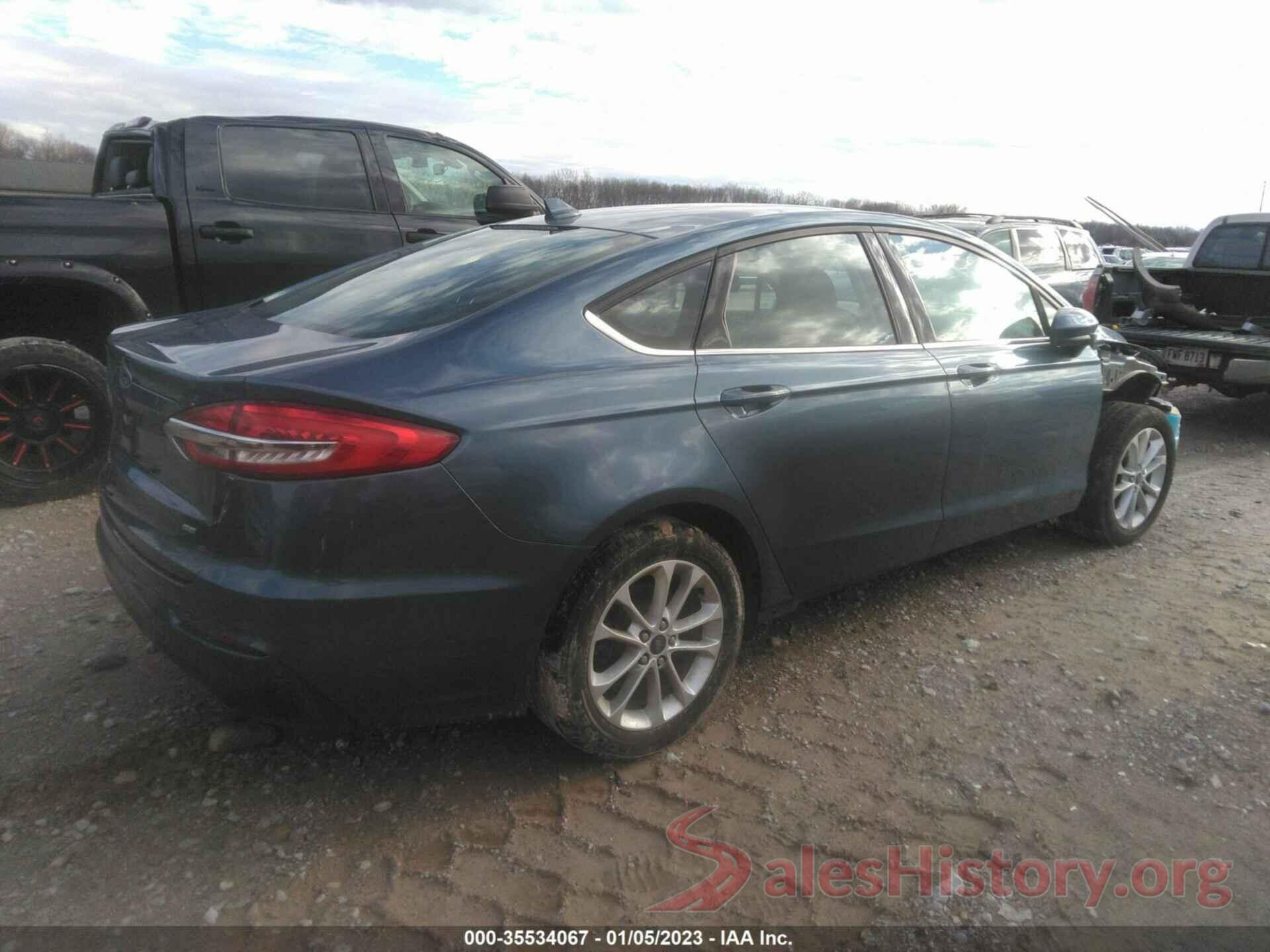 3FA6P0H76KR104699 2019 FORD FUSION