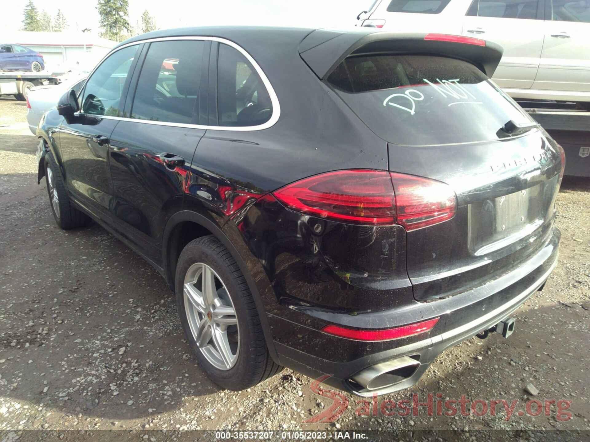 WP1AA2A26JKA06113 2018 PORSCHE CAYENNE