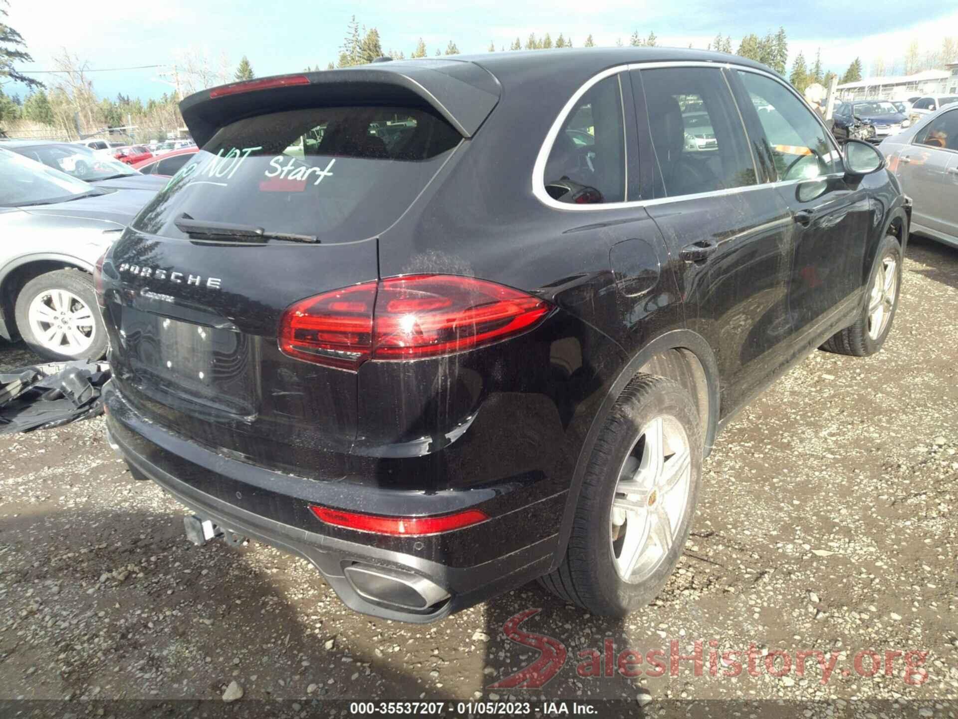 WP1AA2A26JKA06113 2018 PORSCHE CAYENNE