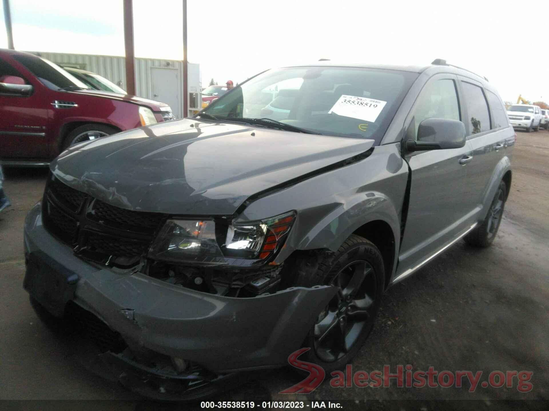 3C4PDCGB6LT212842 2020 DODGE JOURNEY