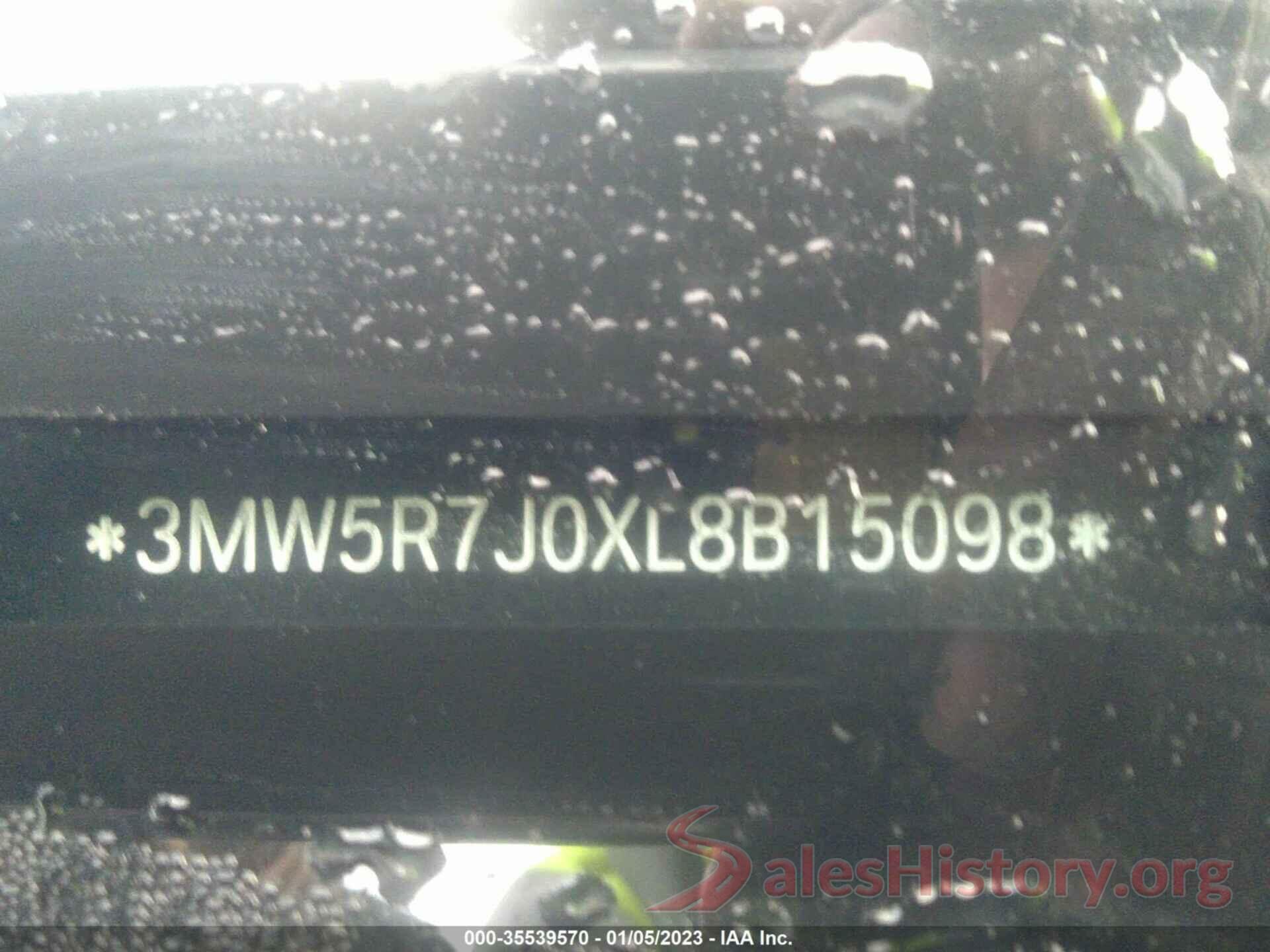 3MW5R7J0XL8B15098 2020 BMW 3 SERIES