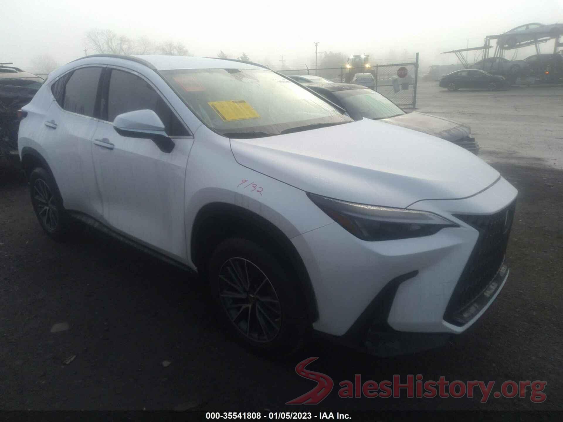 JTJADCAZ2N2001859 2022 LEXUS NX