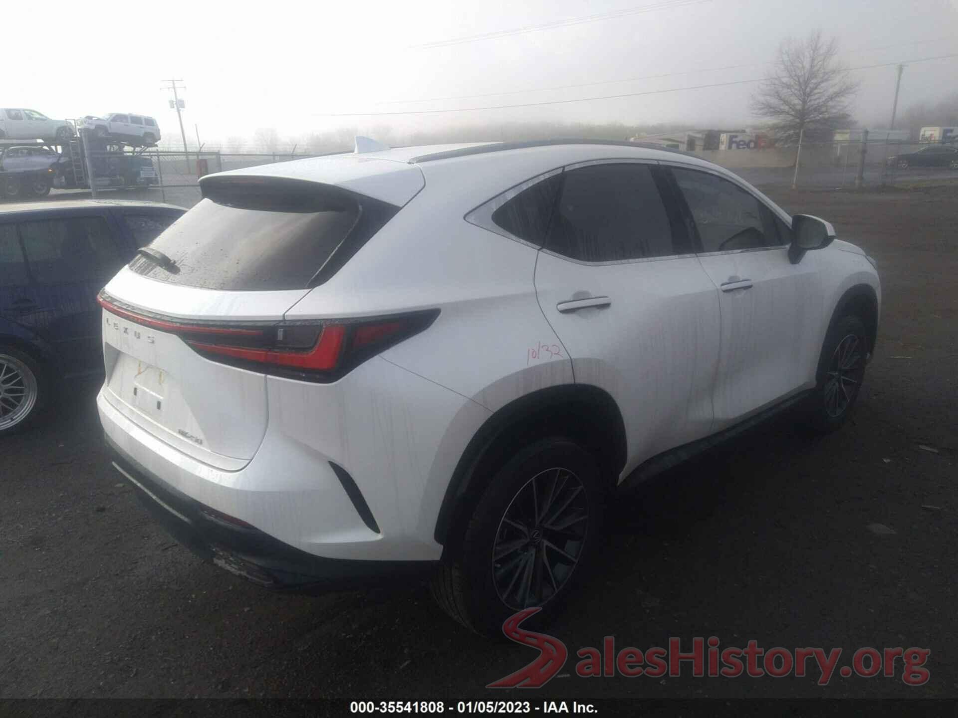 JTJADCAZ2N2001859 2022 LEXUS NX