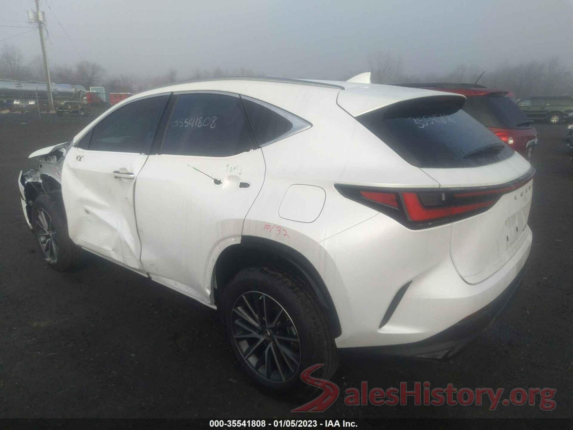 JTJADCAZ2N2001859 2022 LEXUS NX