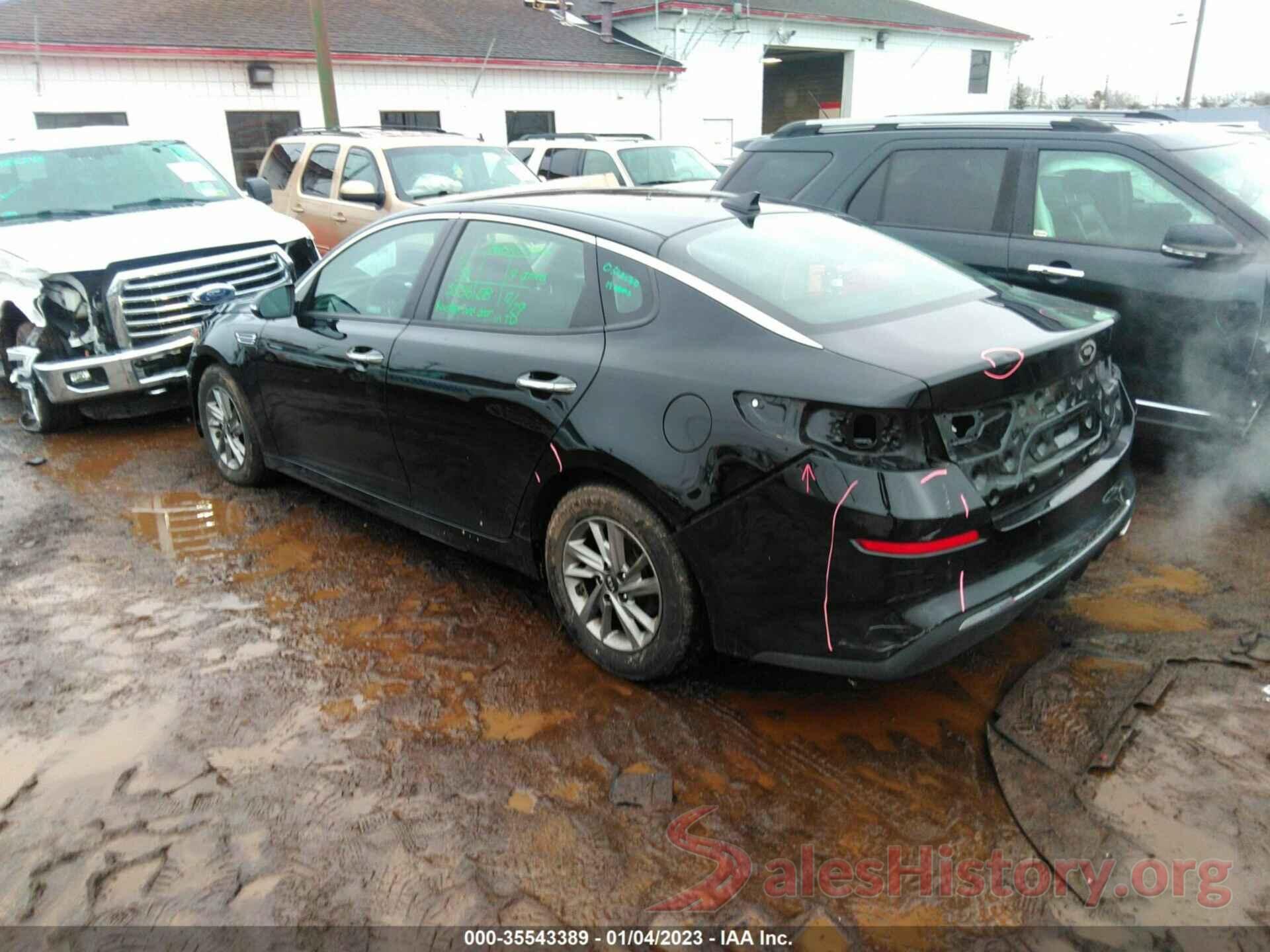 5XXGT4L32KG337077 2019 KIA OPTIMA