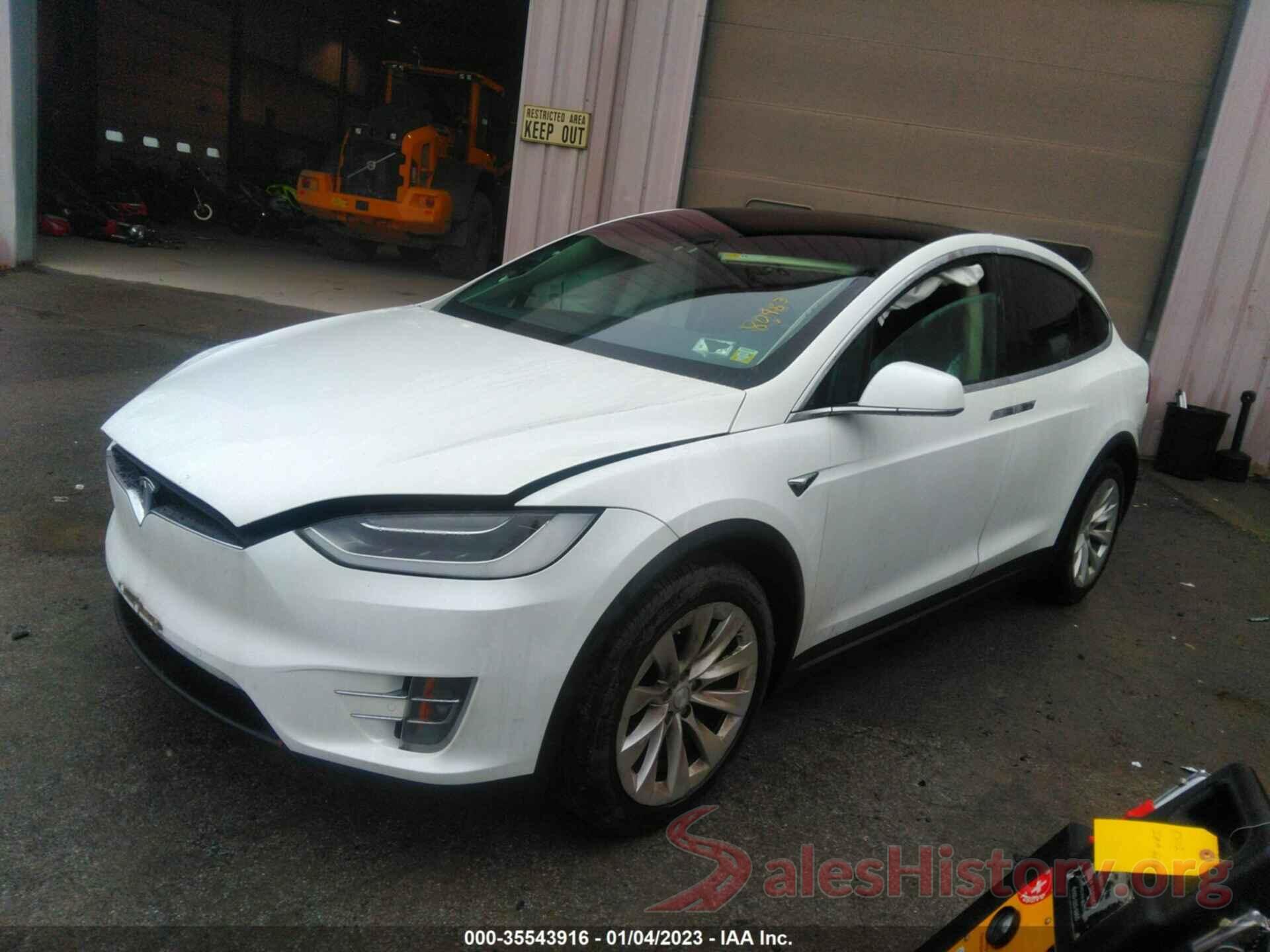 5YJXCDE21JF100408 2018 TESLA MODEL X