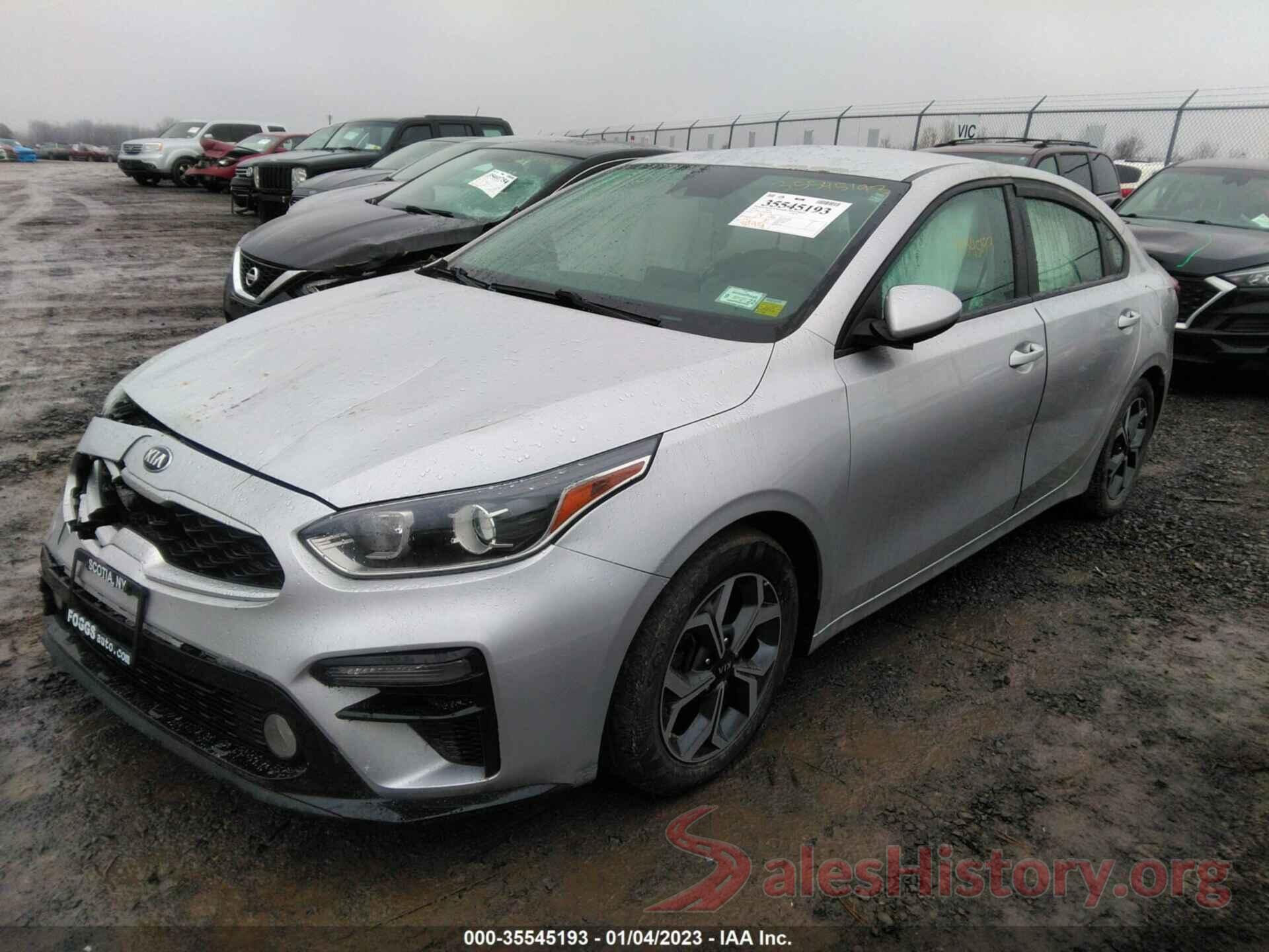 3KPF24AD5KE102370 2019 KIA FORTE