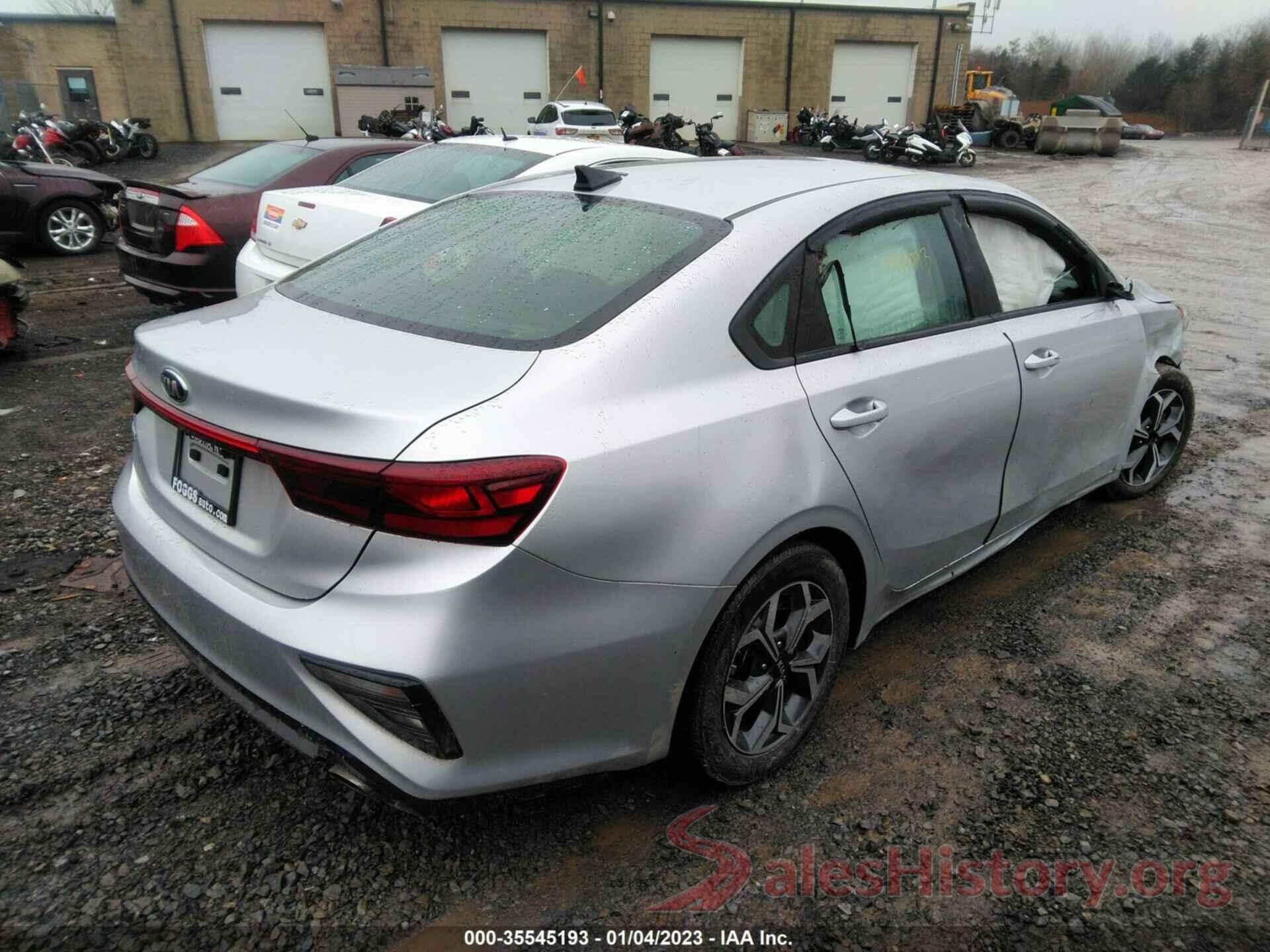 3KPF24AD5KE102370 2019 KIA FORTE