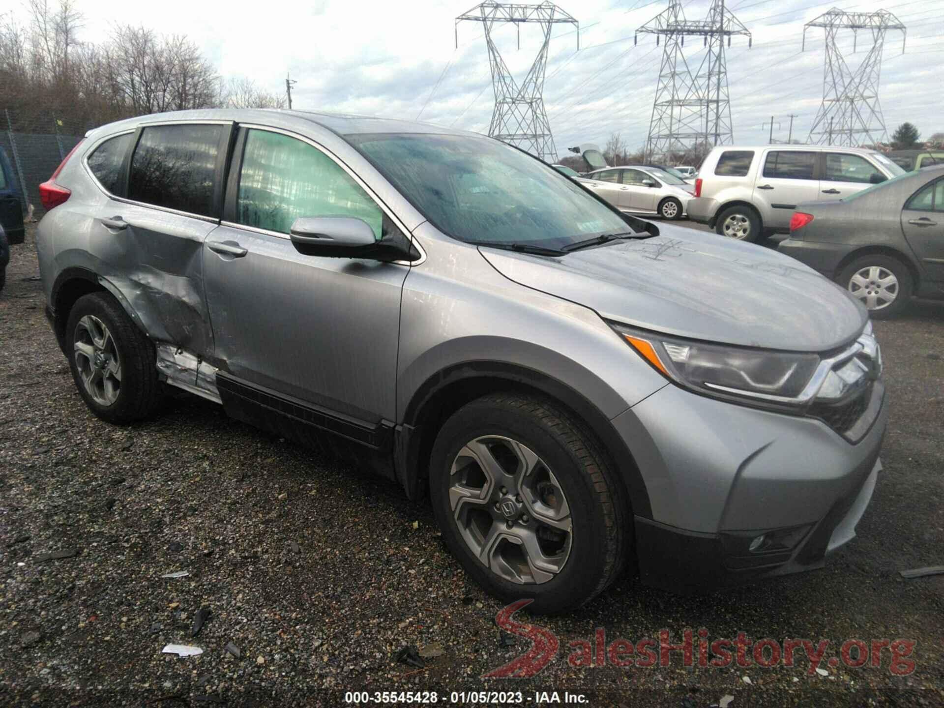 5J6RW2H57KA004376 2019 HONDA CR-V