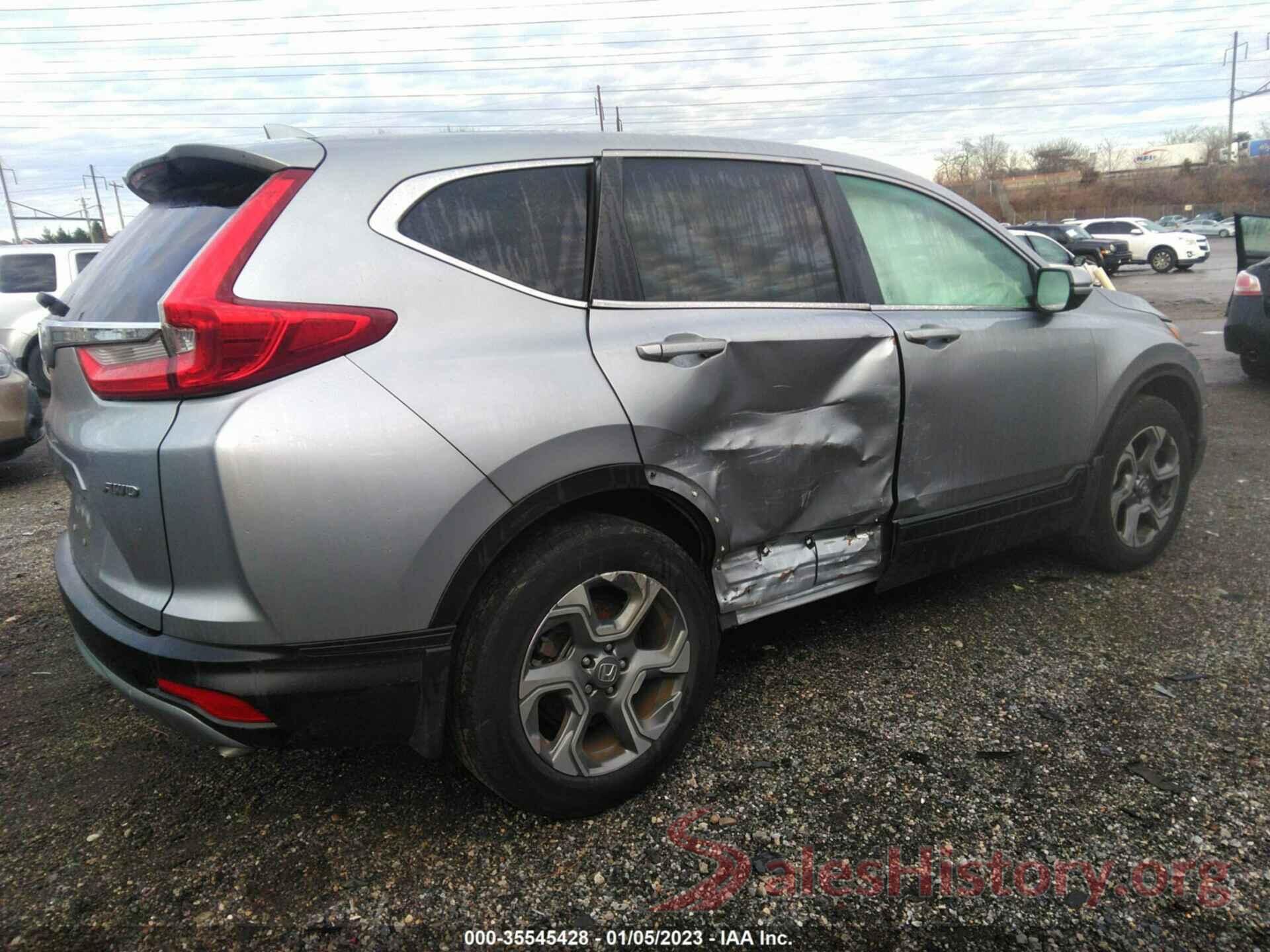 5J6RW2H57KA004376 2019 HONDA CR-V