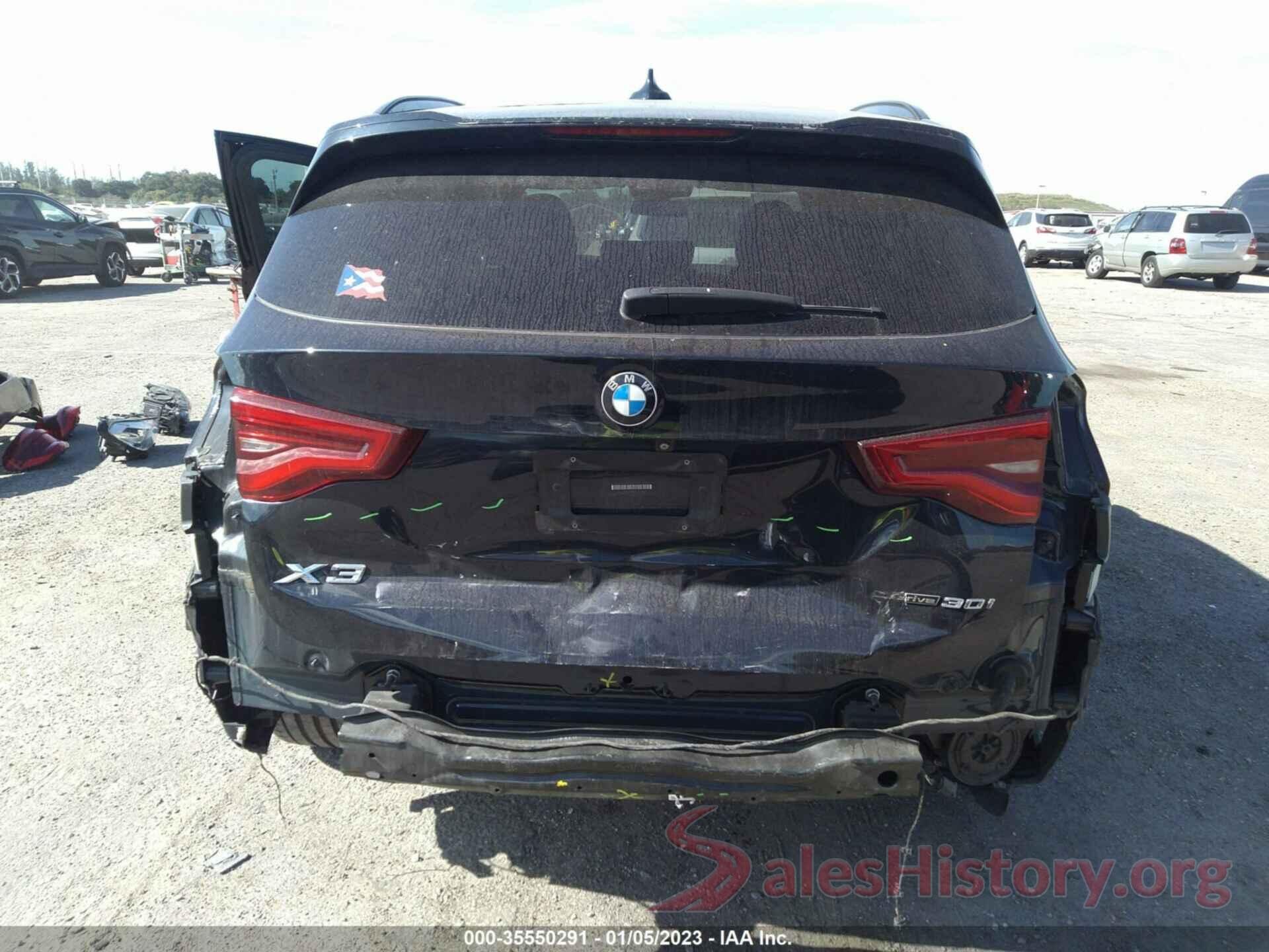 5UXTR7C50KLF27381 2019 BMW X3